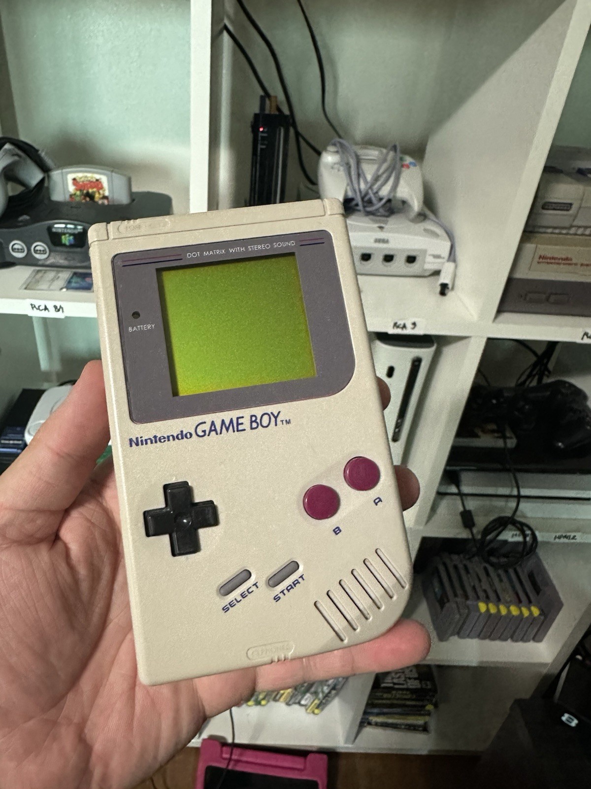 Nintendo Game Boy Launch Edition Handheld System – Gray
