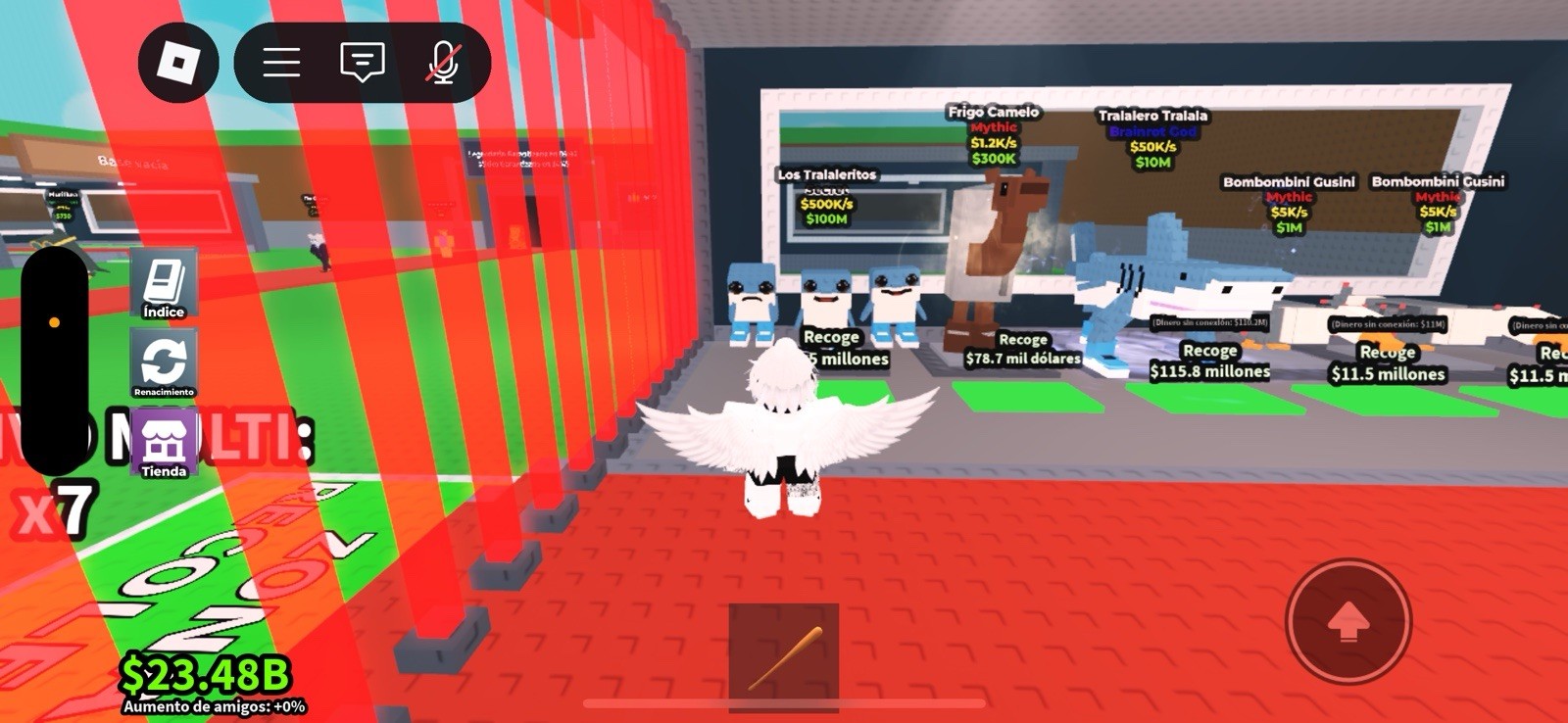 Los Tralaleritos 100M En Roba un Brainrot En Roblox Es Unos Solo Nada Más