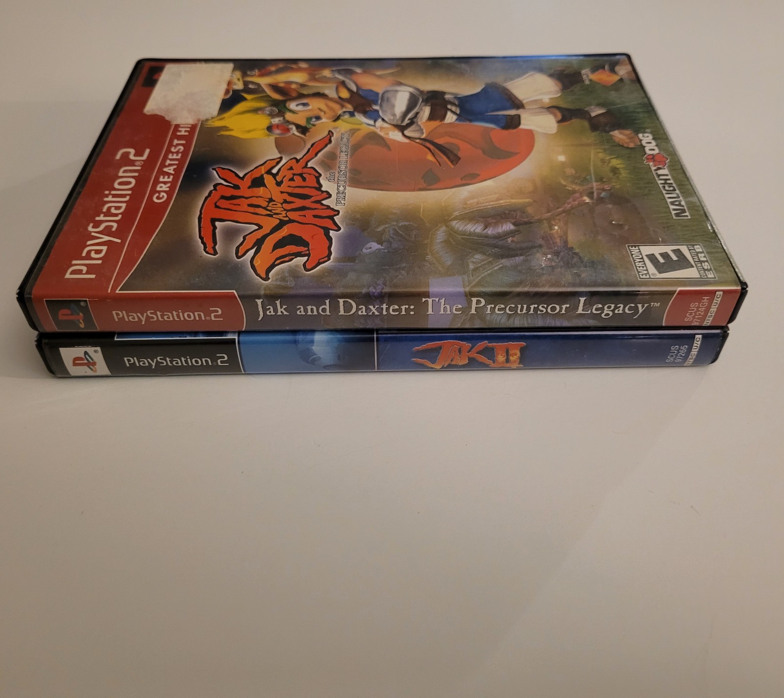 Jax & Daxter Bundle Jak 1 + 2 – Sony PlayStation 2 PS2 CIB Lot Tested