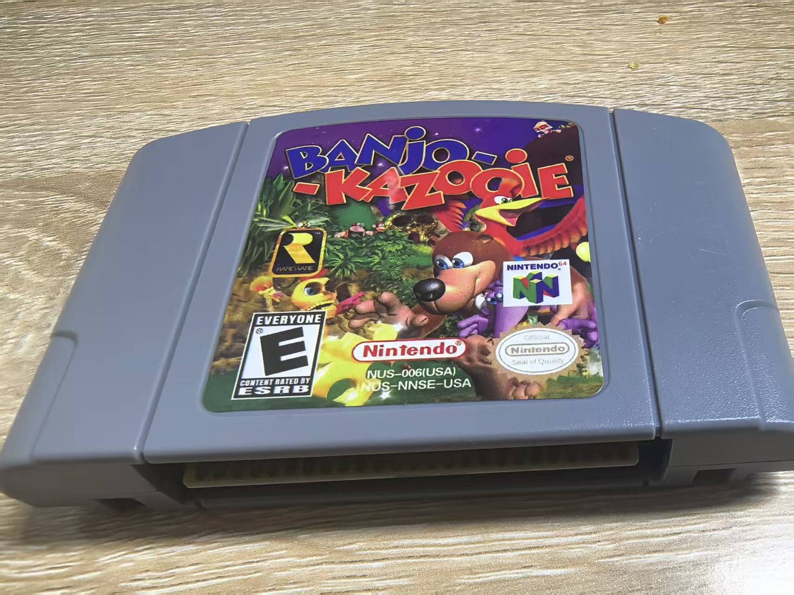 BANJO-KAZOOIE 64 Games For Nintendo N64 US Version USA Shipping