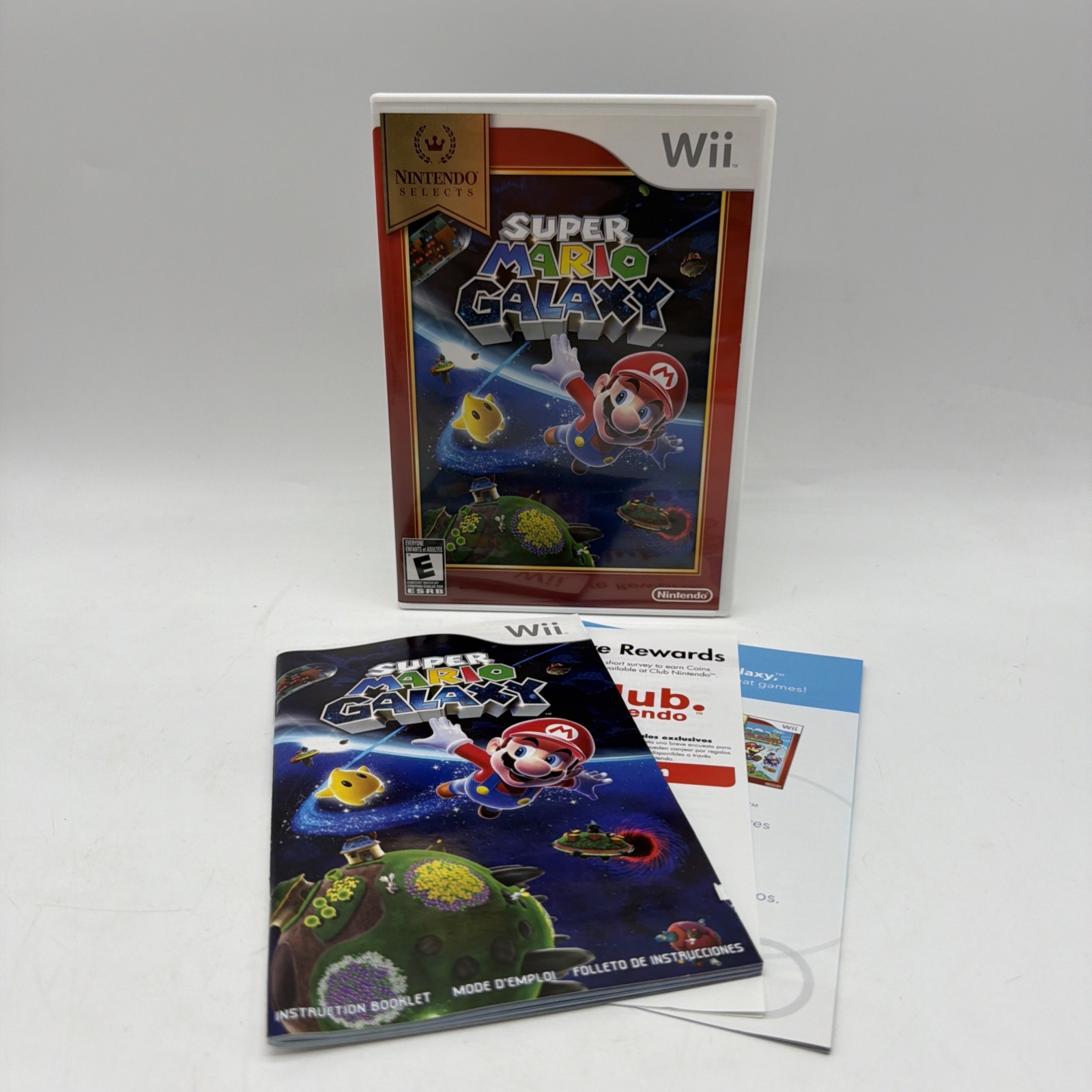 Nintendo Wii Super Mario Galaxy Nintendo Selects (Nintendo WII, 2011)