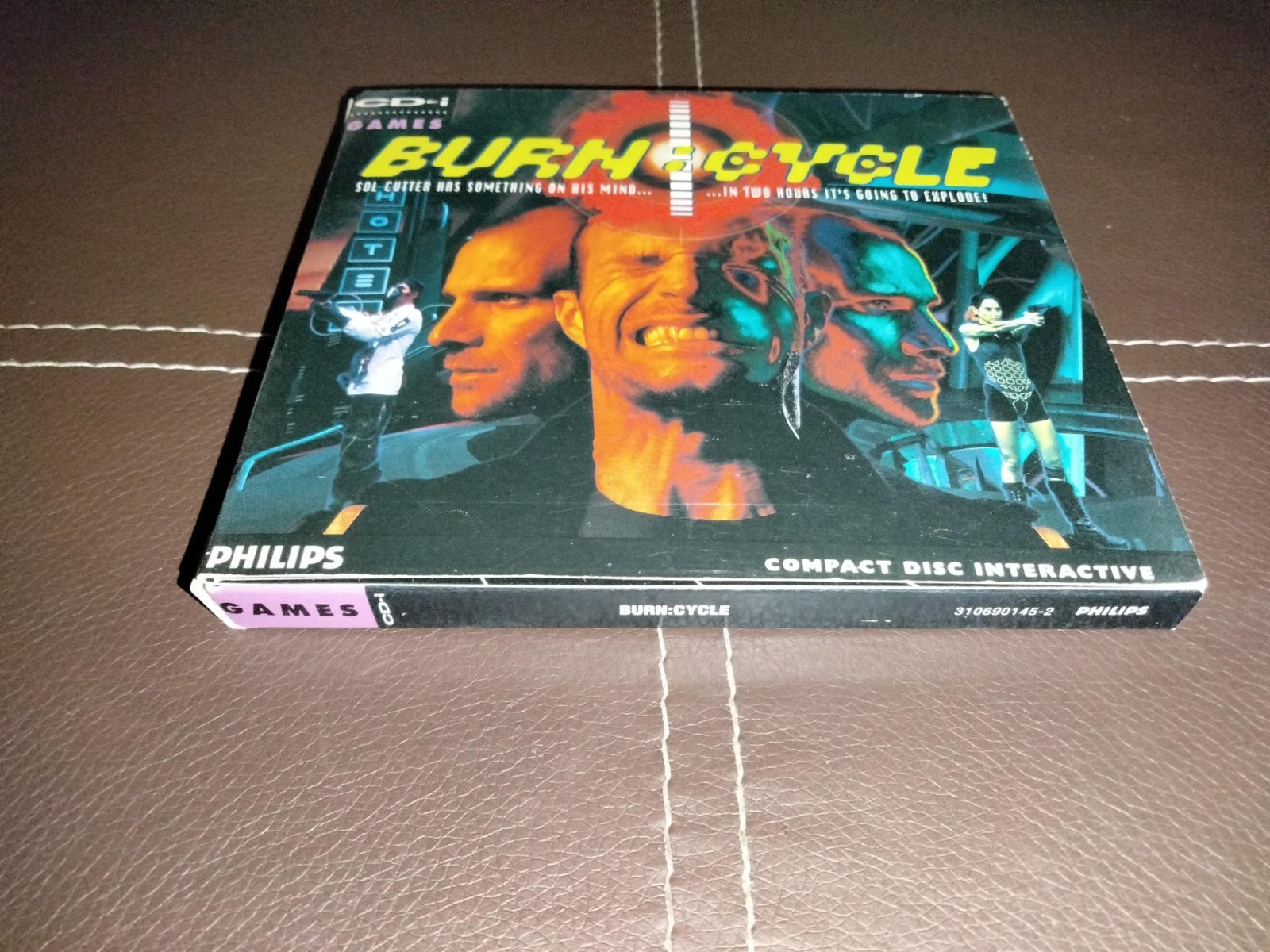 BURN:CYCLE – PHILIPS CD-i – MINT CONDITION!