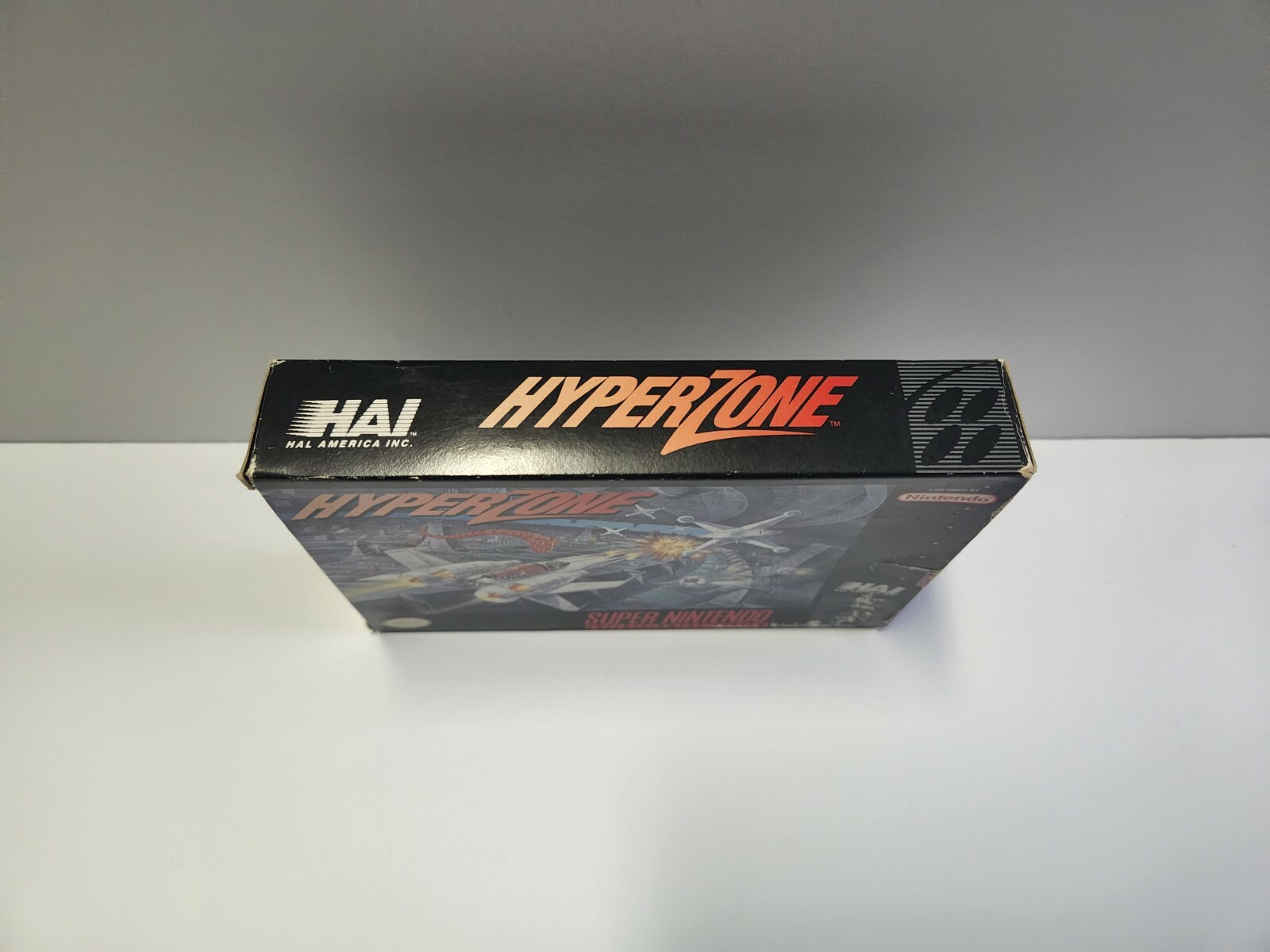 HyperZone (Super Nintendo Entertainment System, 1991) SNES Complete TESTED