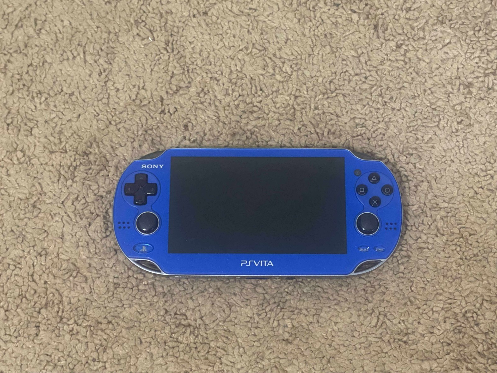 Sony PS Vita OLED PCH-1000/1100 Blue Model WIFI with Charger – SHIP IN 1-DAY