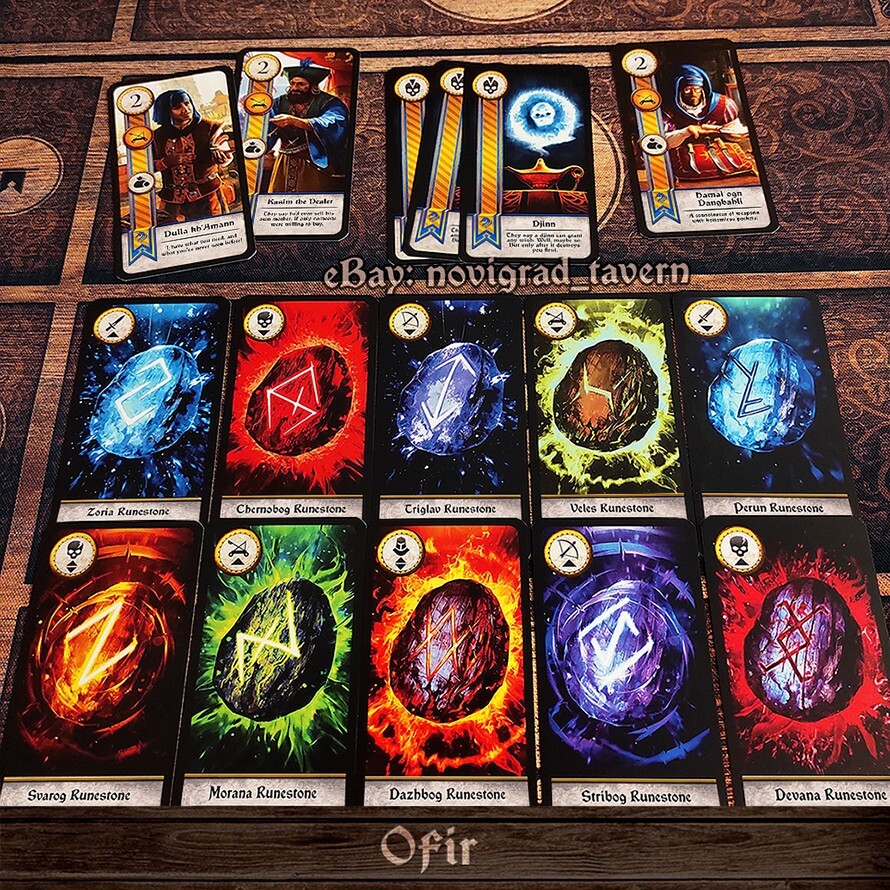 Gwent cards 2.0 – Witcher – 2 custom decks – Ofir and Hearts of Stone