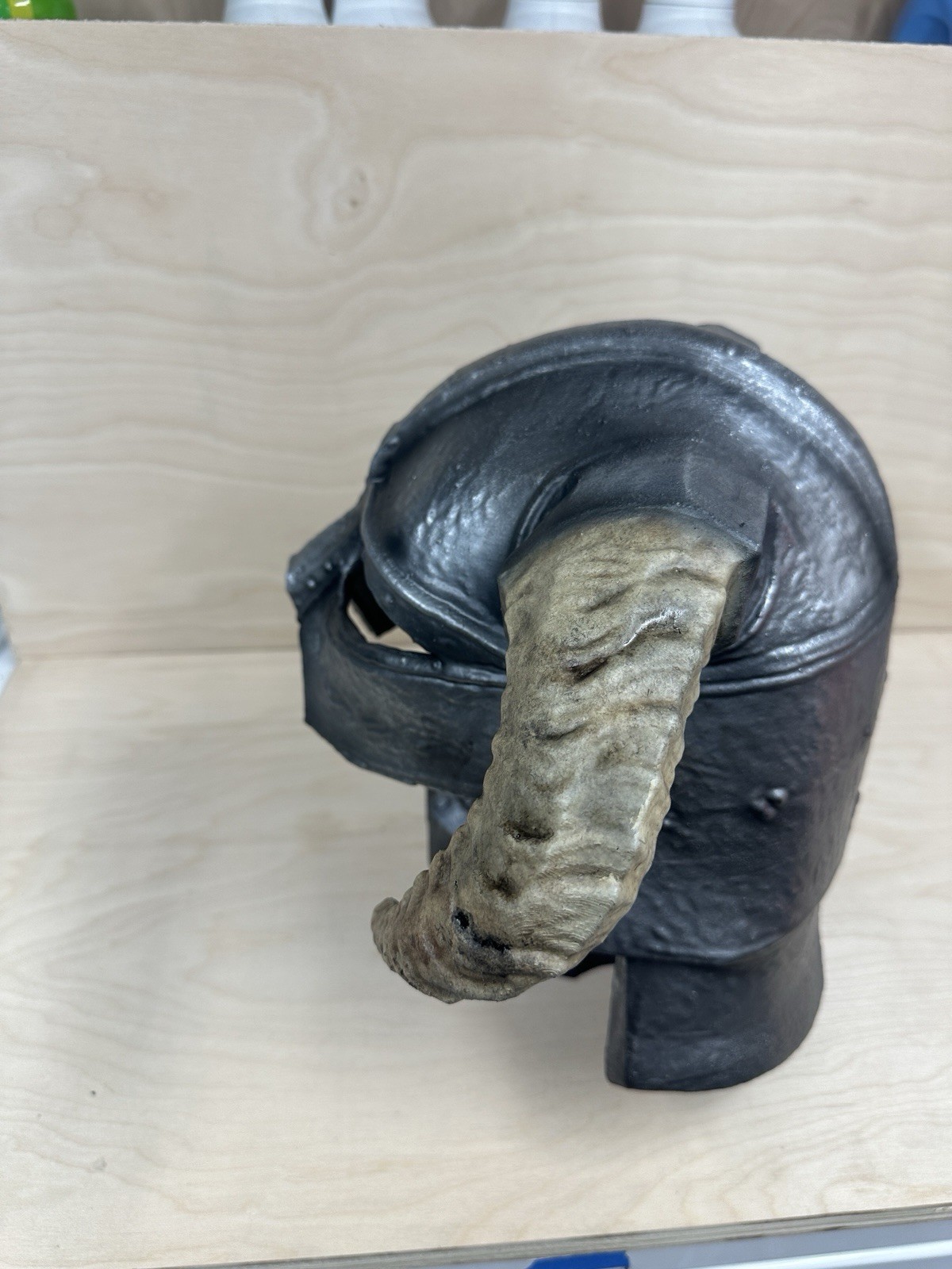 Skyrim Dragonborn Helmet Handpainted Custom Replica With Stand (Made To Order)