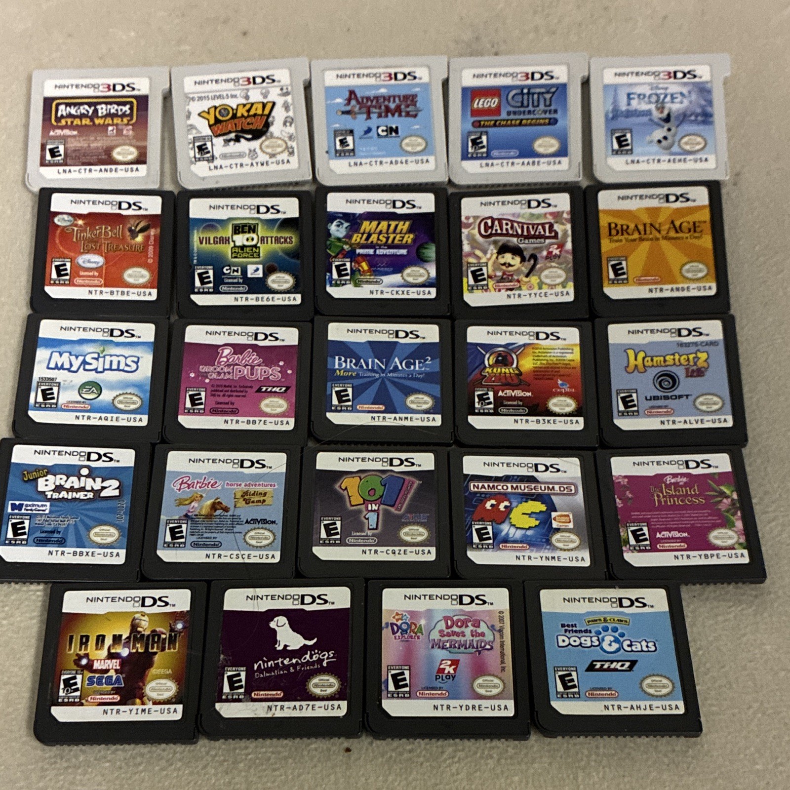 Nintendo DS & 3DS Game Lot Great Conditon All Working You Pick