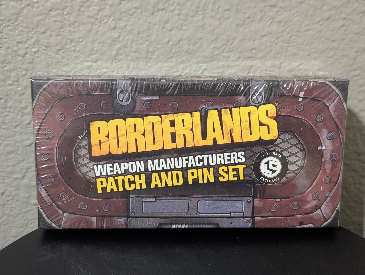 [New] Borderlands Claptrap Bottle Opener Patch Pin Set Bundle Loot Crate Gaming