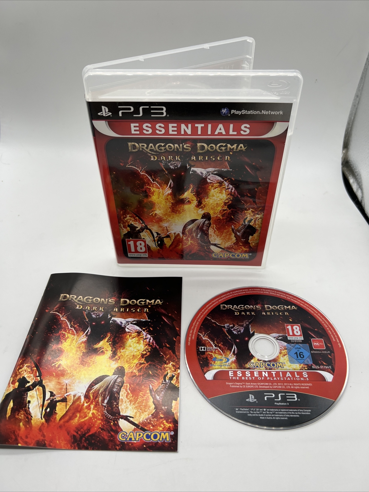 Dragon’s Dogma Dark Arisen PS3 PlayStation 3 Game R18+ Version Complete PAL T6