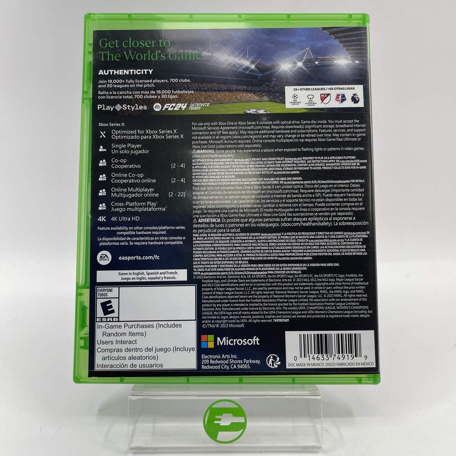 EA Sports FC 24 (Microsoft Xbox Series X, 2023)