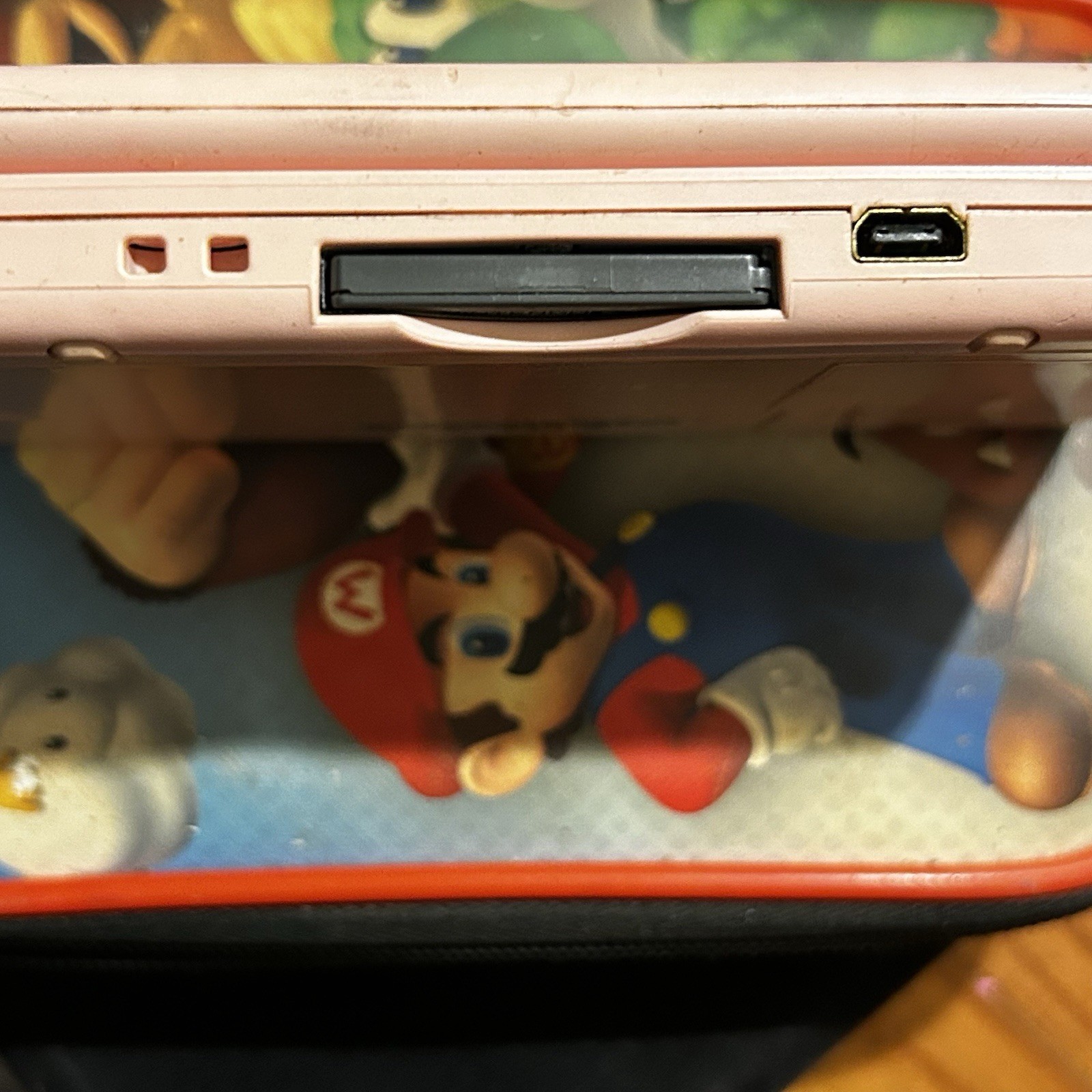 Nintendo DS Pink Handheld System. Working!! NO CHARGER!! Case & Game Included