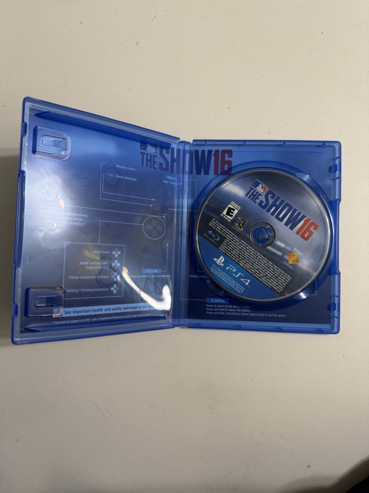 MLB: The Show 16 (Sony PlayStation 4, 2016)