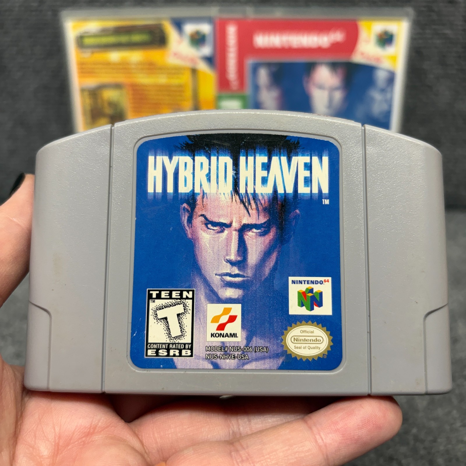 Hybrid Heaven Nintendo 64 Cartridge & Case Tested Works