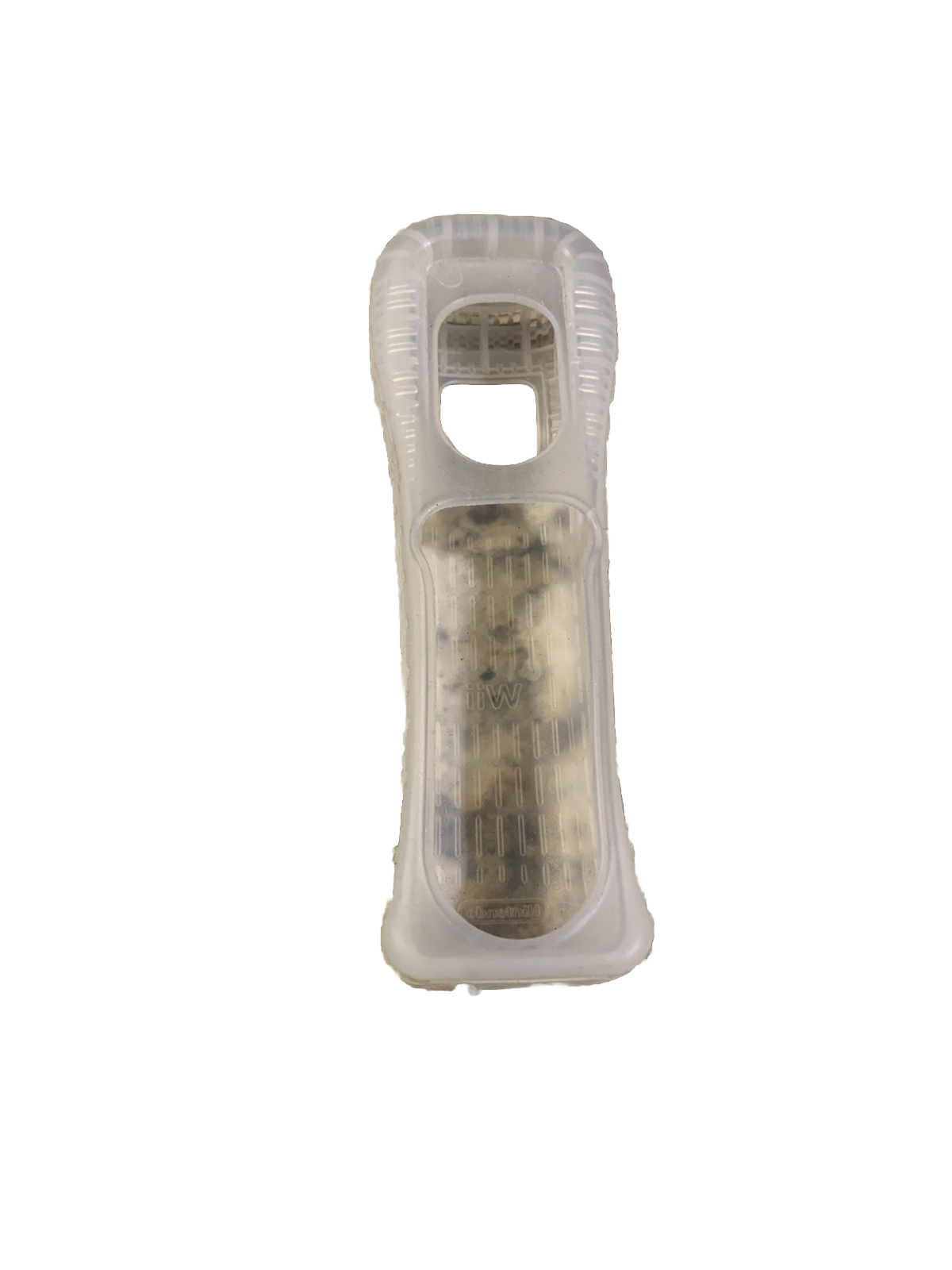 Official Nintendo Wii Remote Rubber Silicone Gel Cover Sleeves Clear