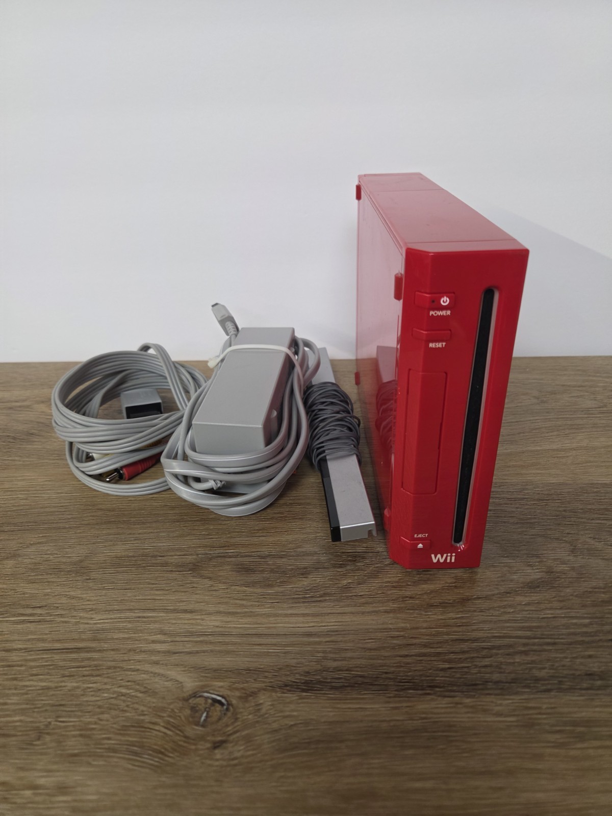 Nintendo Wii 25th Anniversary Red Console Bundle RVL-001 Tested