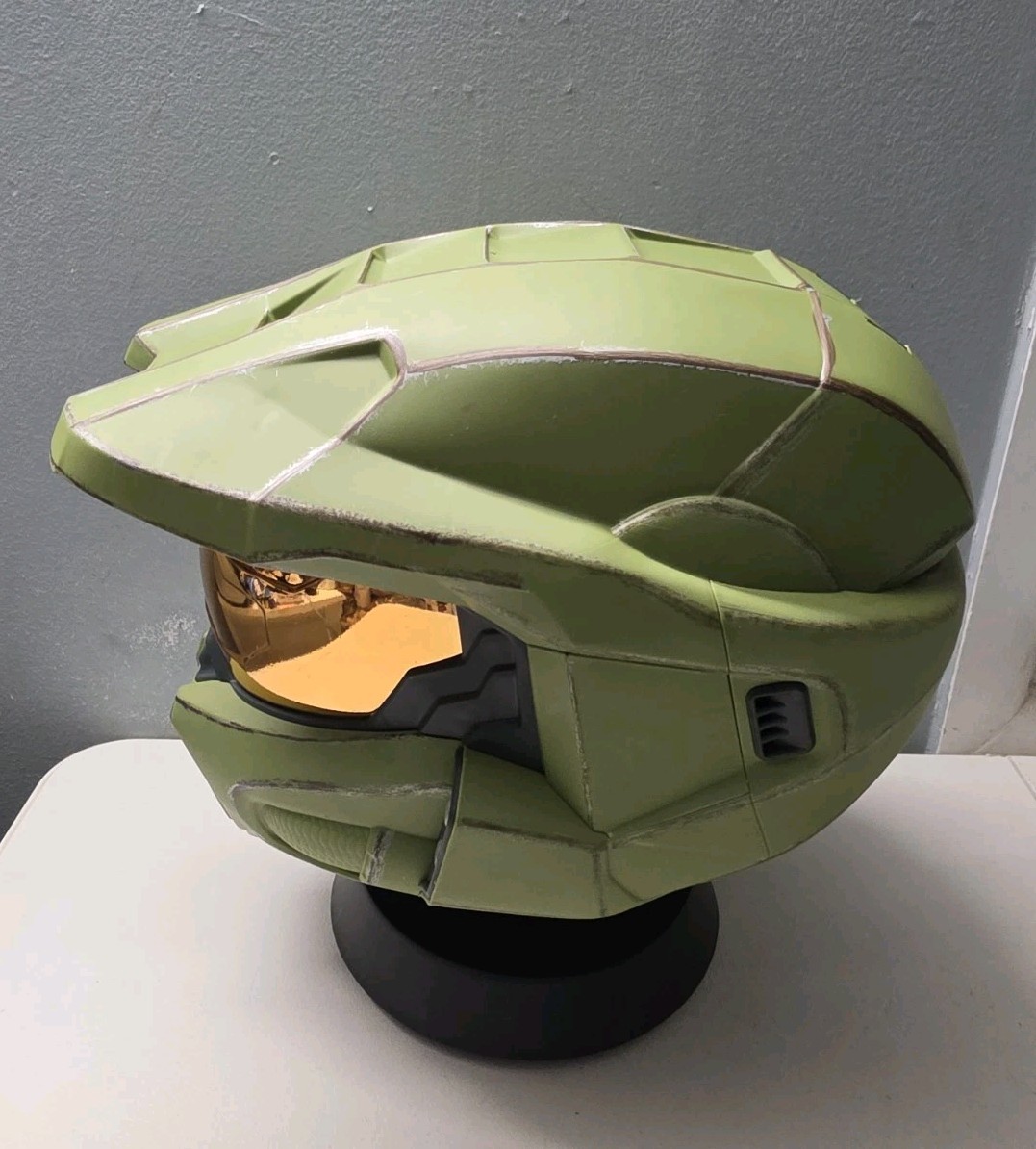 Jazwares The Spartan Collection Master Chief Deluxe Helmet Complete In Box Works