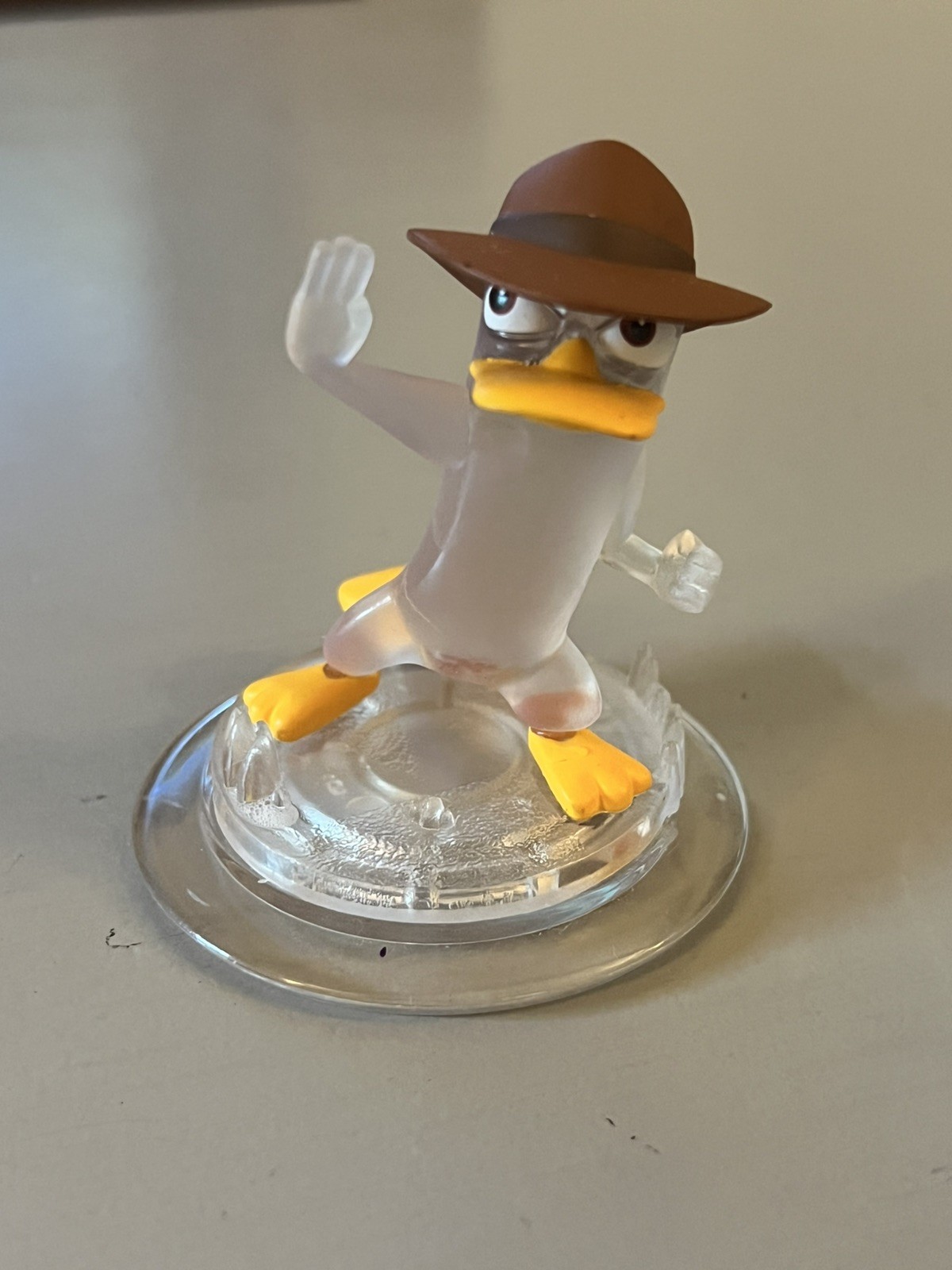 Disney Infinity 1.0 Phineas & Ferb- Crystal Agent P (Perry the Platypus) Figure