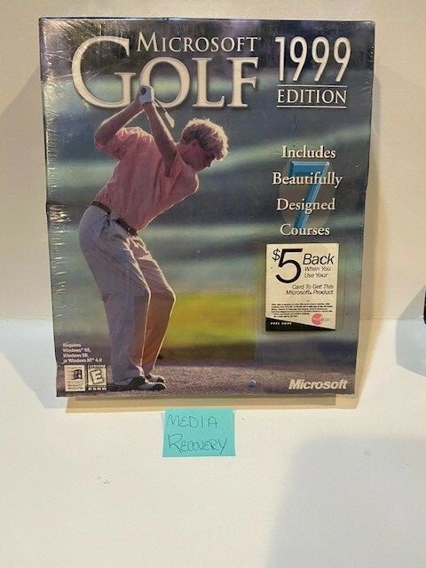 microsoft golf 1999 edition-windows 95/98/NT 4.0