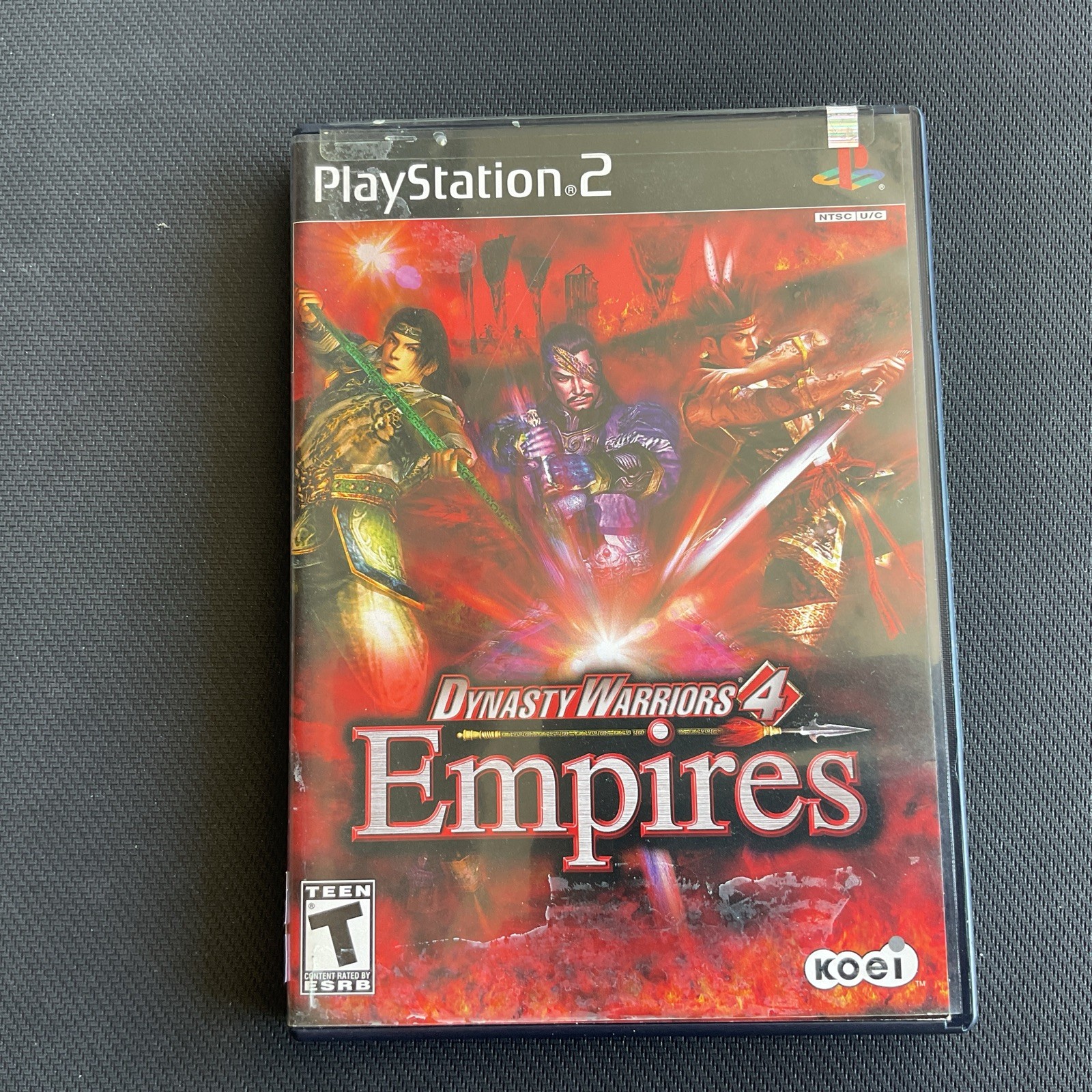 Dynasty Warriors 4 Empires CIB Sony PlayStation 2 2004
