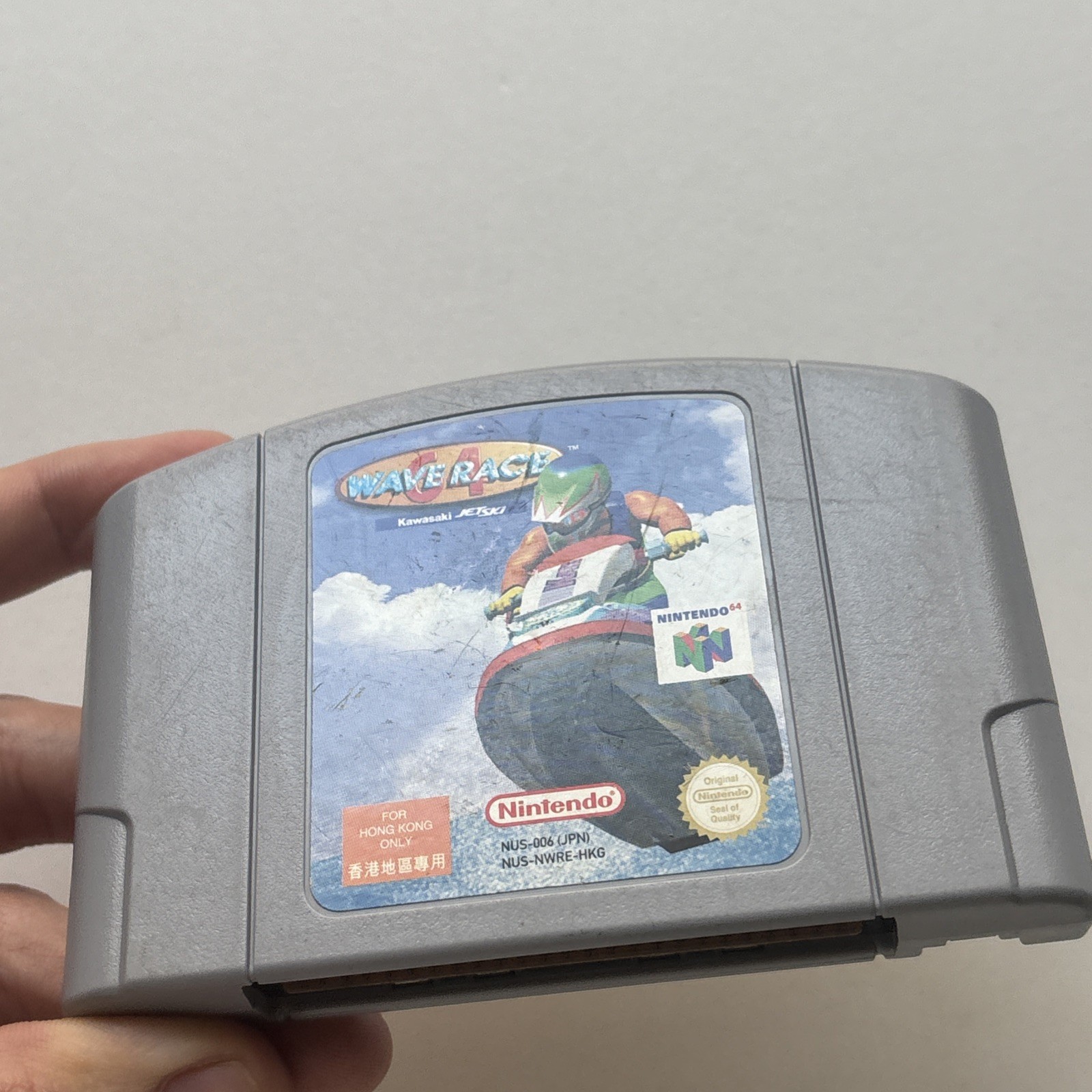 Wave Race 64 Nintendo 64 N64 Hong Kong Version Authentic Variant Tested Rare