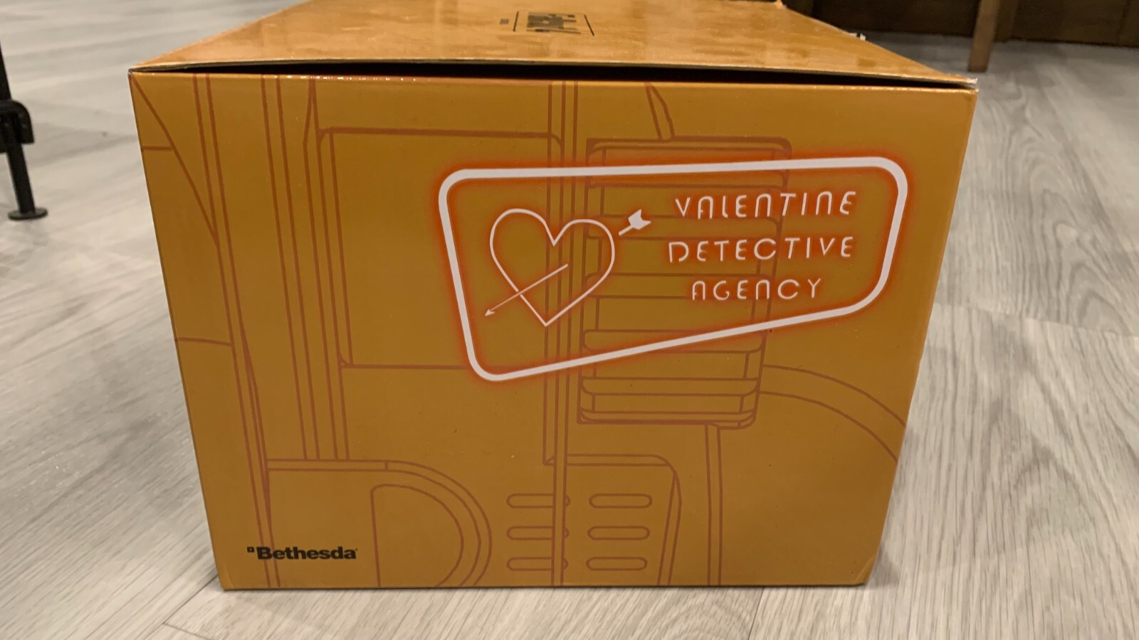 Fallout 4 Bundle | Nick Valentine Figure Pip-Boy Mousepad Pin BOX ONLY