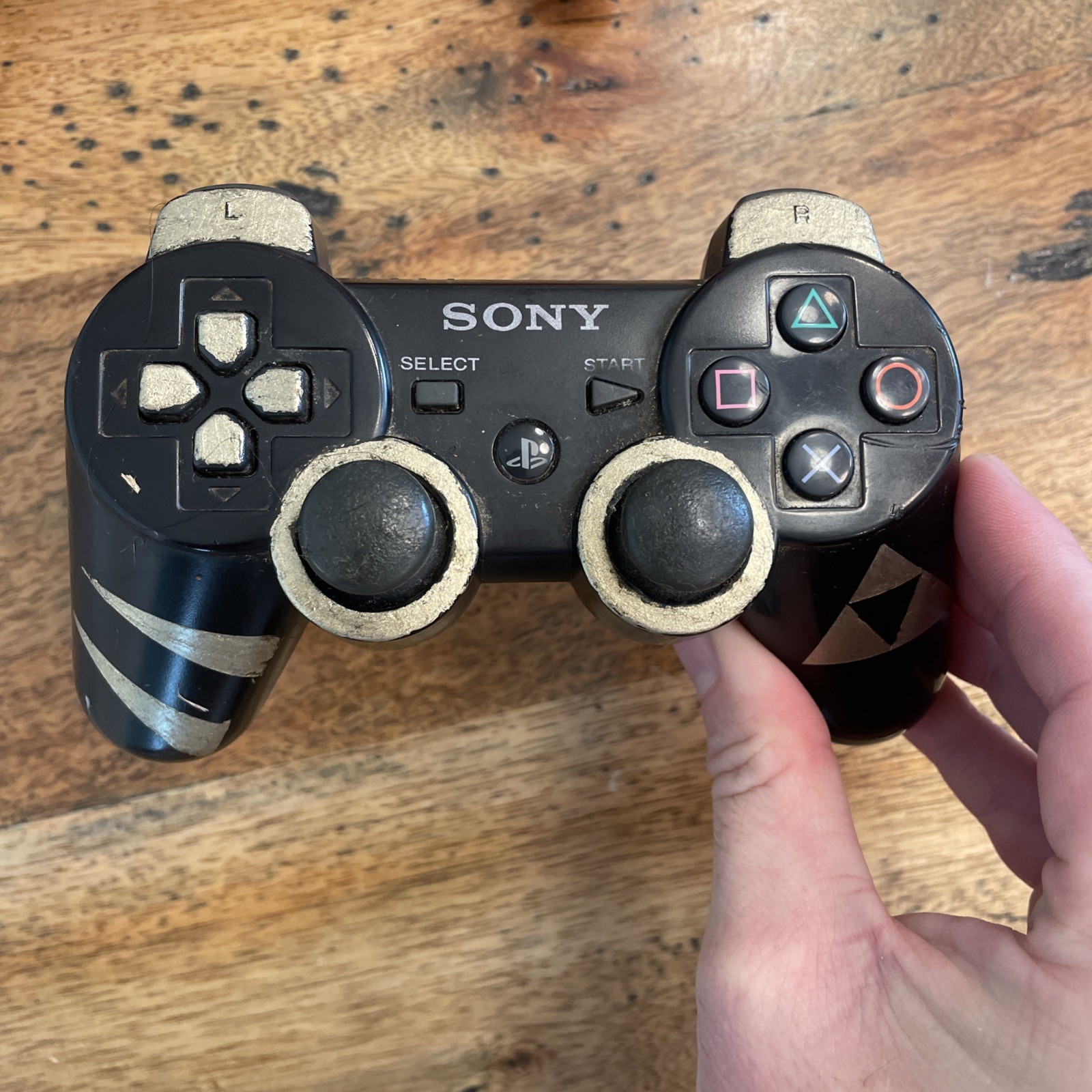 Lot Of 6 PlayStation Controllers Various Models/Colors Untested Selling As Is!
