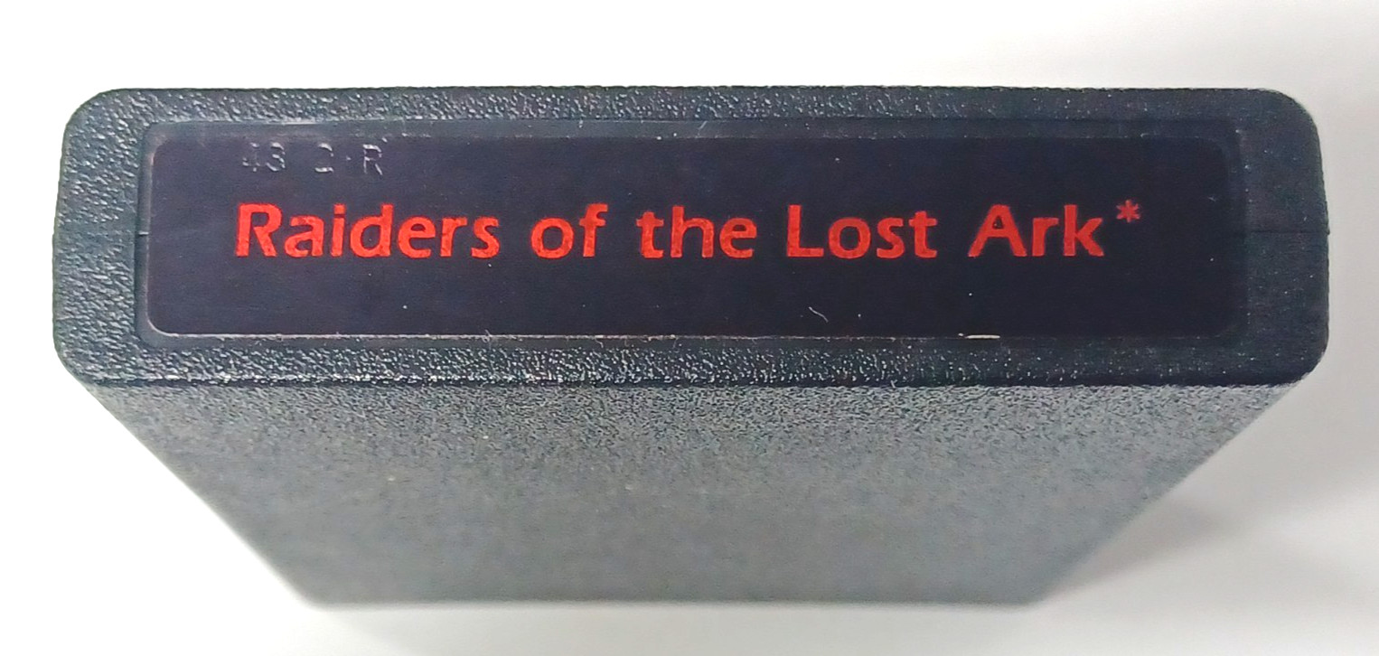 Raiders Of The Lost Ark w/Manual for Atari 2600 & 7800 Tested and Working
