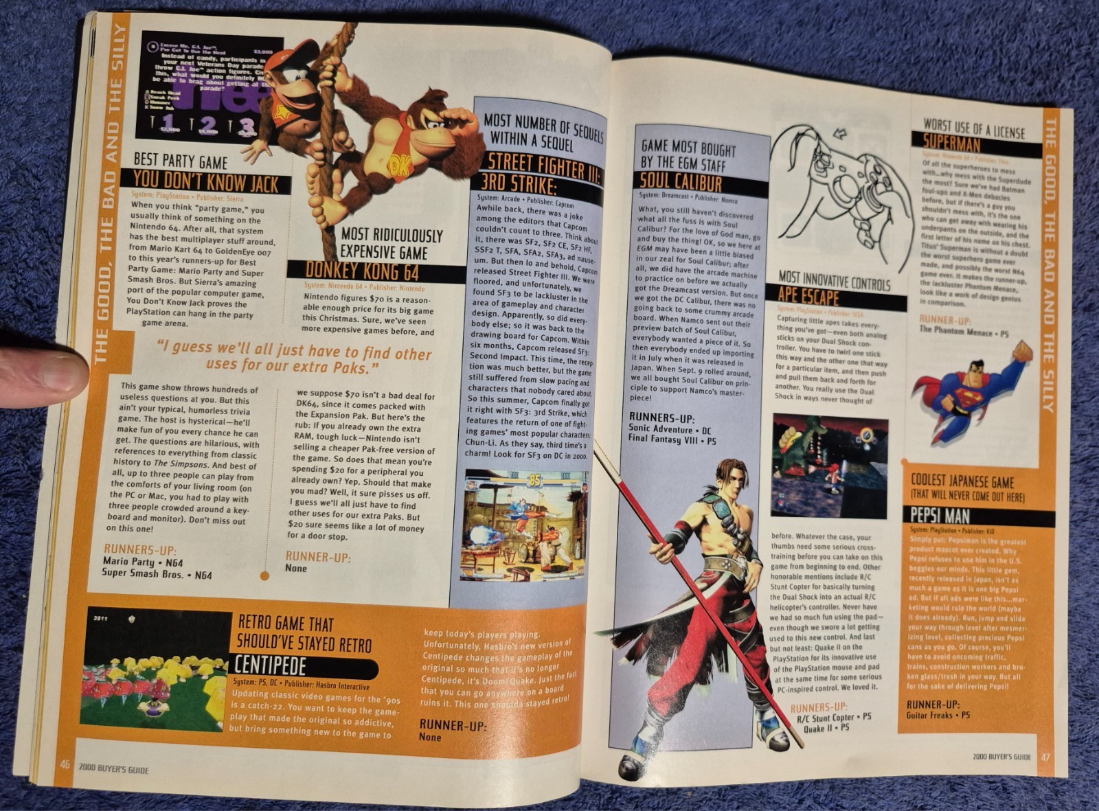 VIDEO GAME BUYER’S GUIDE 2000 ELECTRONIC GAMING MONTHLY DREAMCAST PLAYSTATION