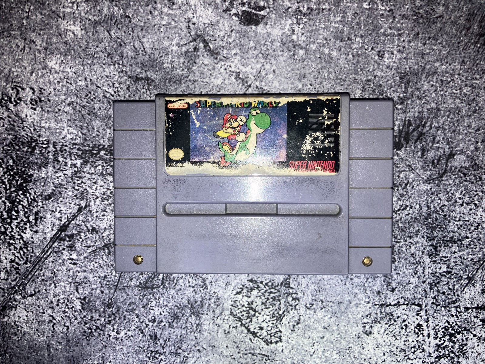 Nintendo SNES Console – Includes 2 controllers, RCA Cable, Power cable and Game.