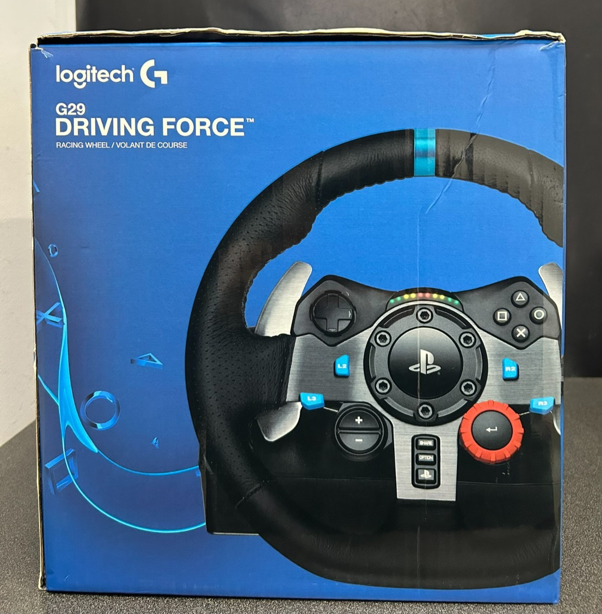 NEW SEALED Logitech G29 Driving Force Racing Wheel + Pedals PS3 PS4 941-0001100
