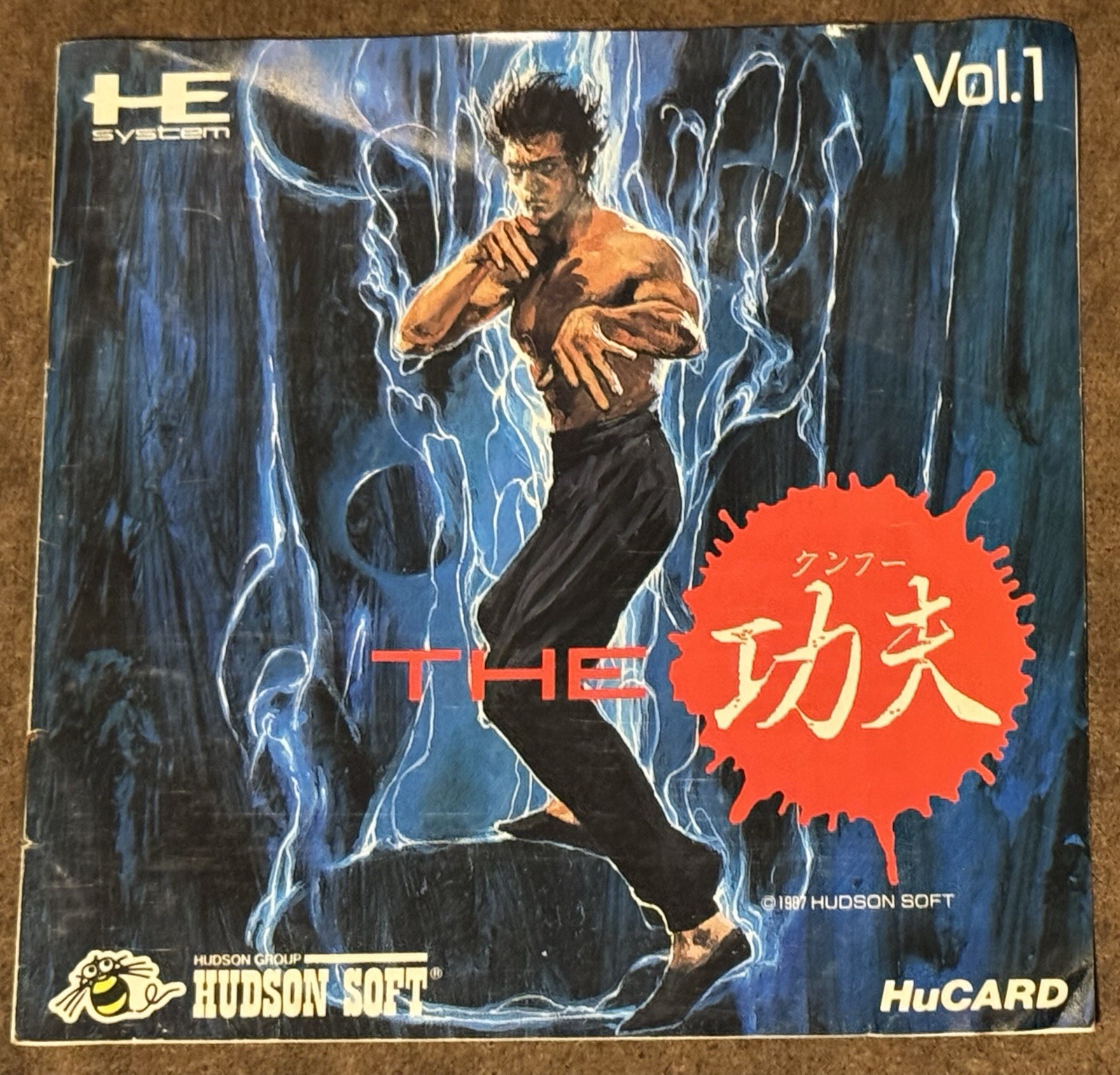 The Kung Fu PC Engine NEC HuCard Japan Import US Seller TESTED