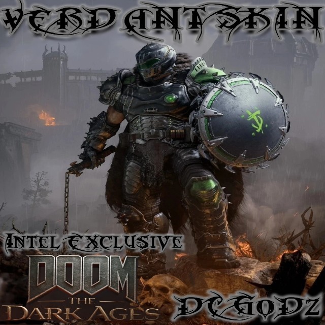 Doom The Dark Ages – 🗡 Slayer Verdant Skin 🛡 Nvidia 🛡 INSTANT