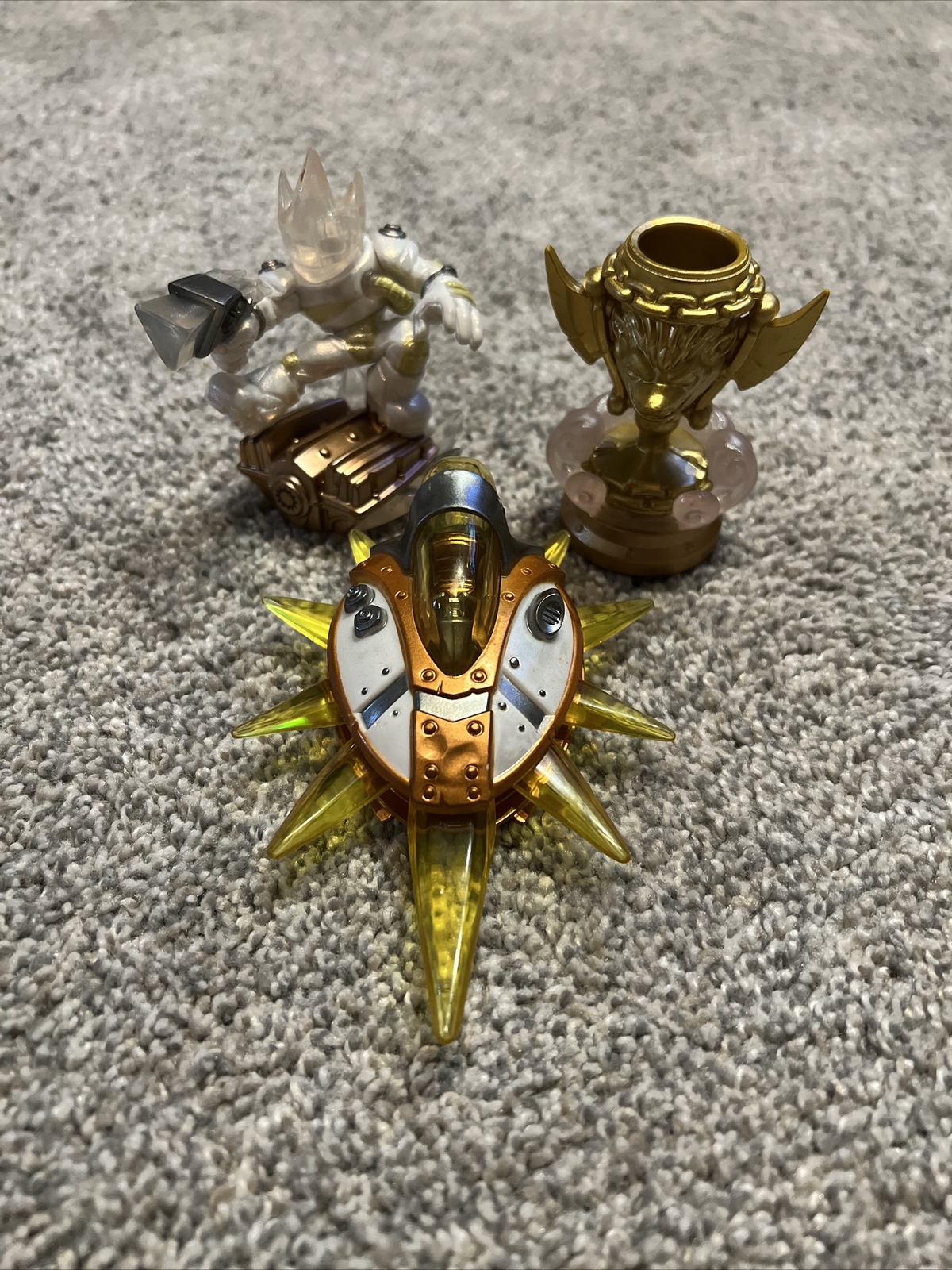 Lot (3) Skylanders SuperChargers Racing Set Figures 87526888 87560888 87578888