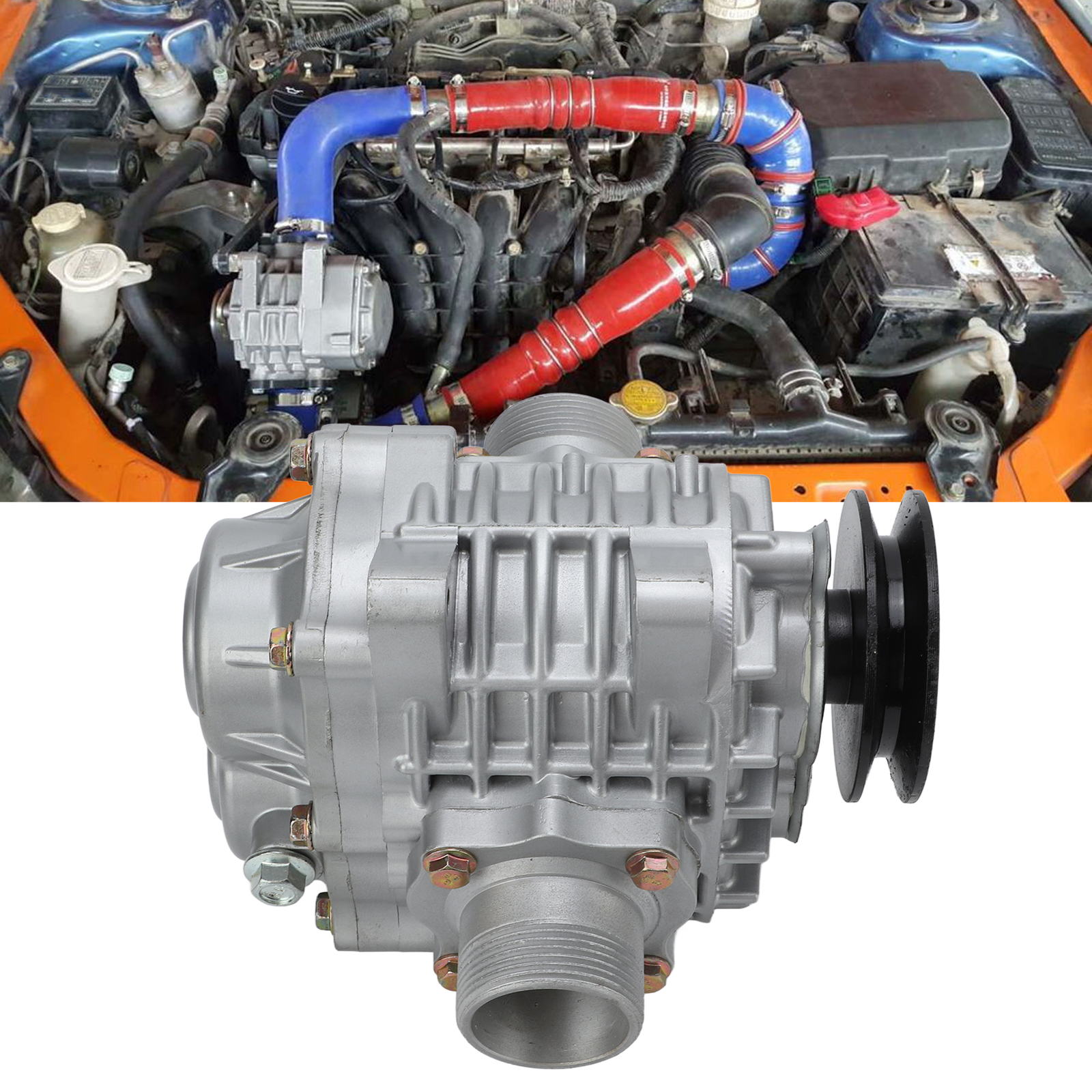0.5-1.3L AMR300 Supercharger Compressor Blower Booster For Cars Snowmobiles ATV