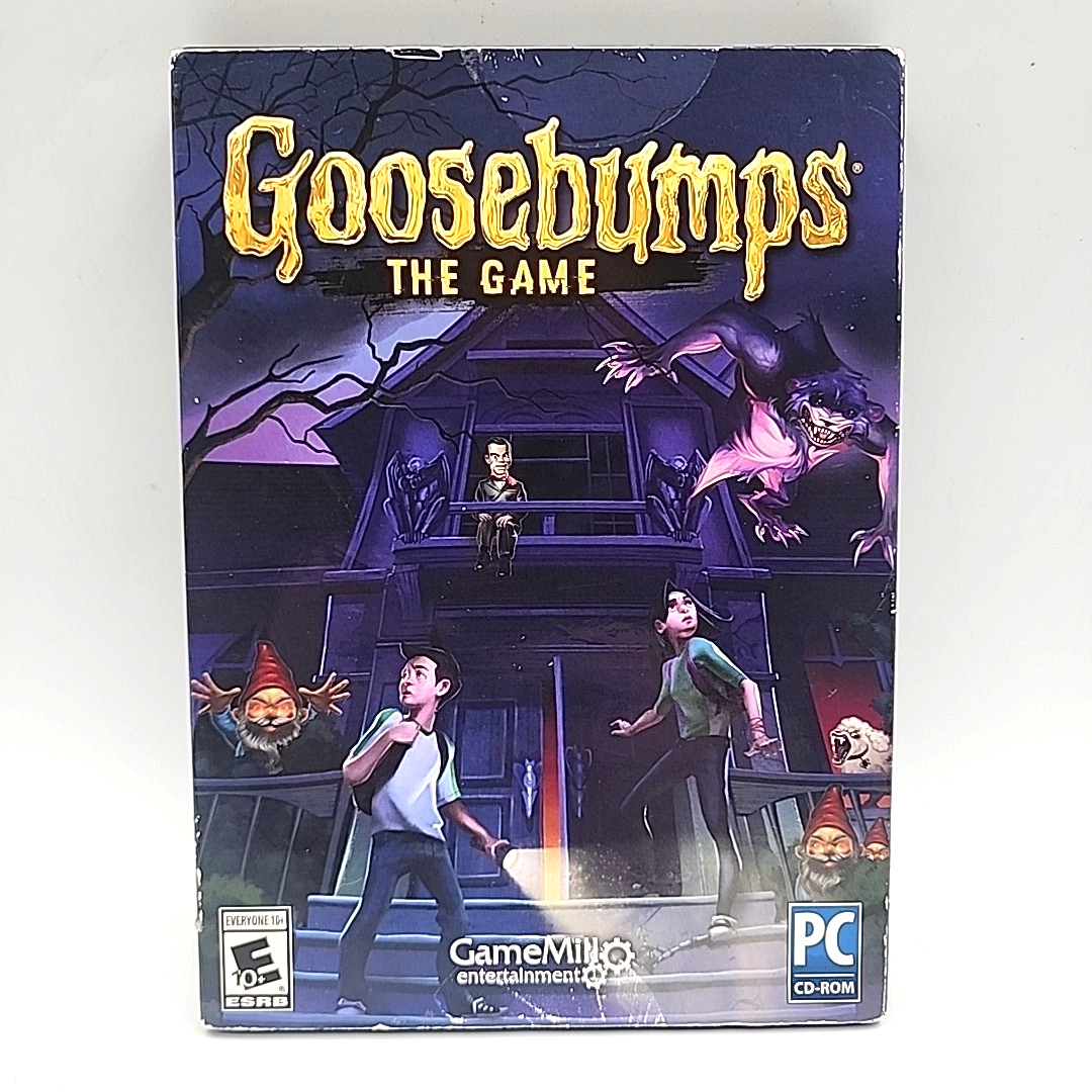 GameMill Goosebumps The Game PC CD-ROM Windows 2015 Disc No Manual