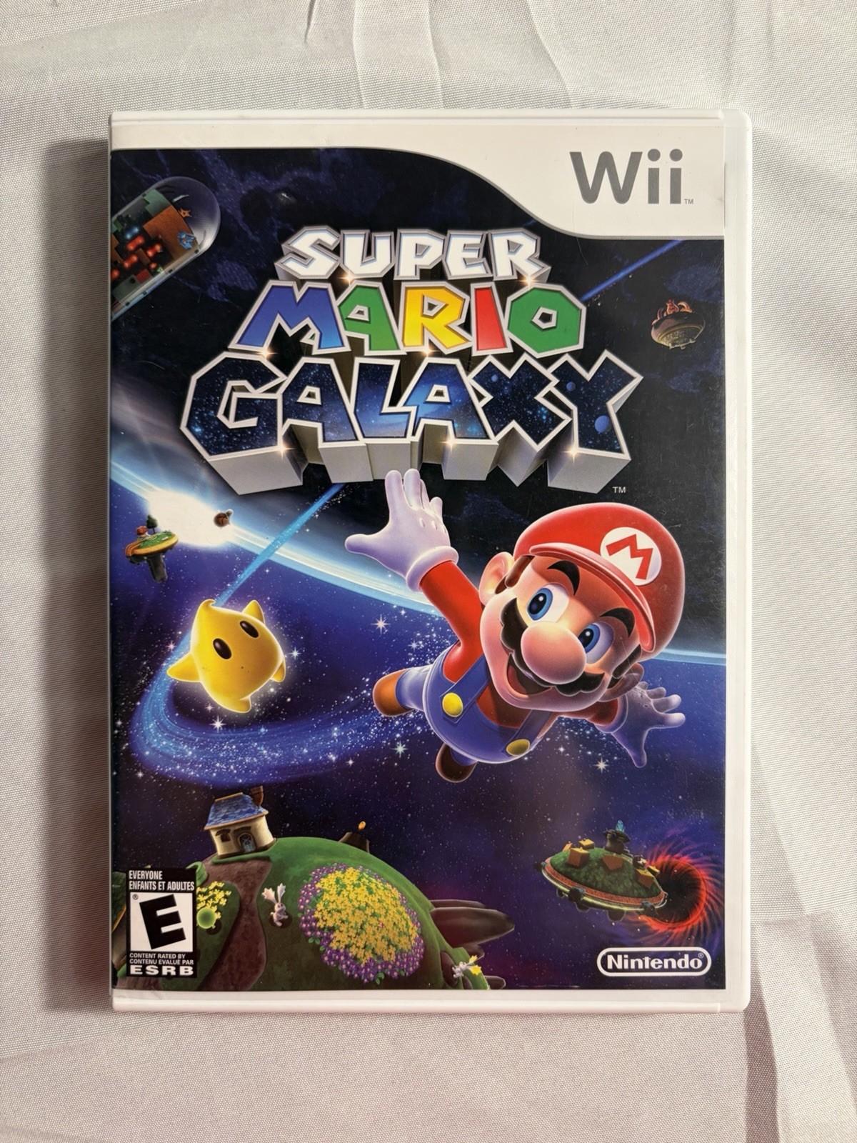 Super Mario Galaxy Nintendo Wii Game CIB Complete In Box w/ Disc Case & Manual