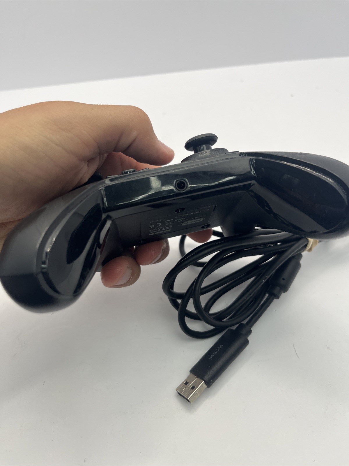 BLACK CAMO MICROSOFT XBOX 1 VIDEO GAME WIRED CONTROLLER 048-065