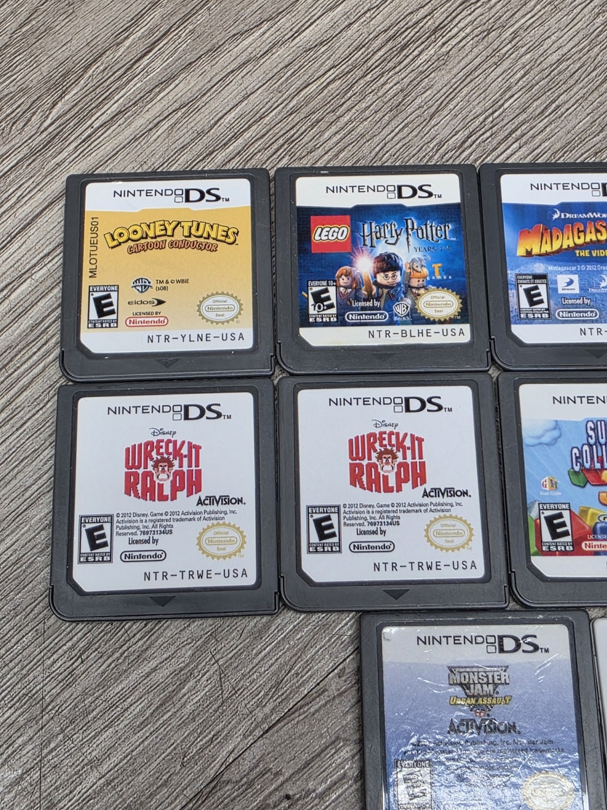 Lot of 18 Nintendo DS & 3DS games (authentic + tested and working) Free Shipping