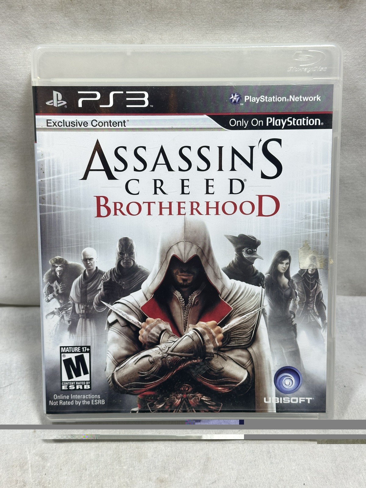 Assassin’s Creed: Brotherhood (Sony PlayStation 3, 2010) Complete and Tested