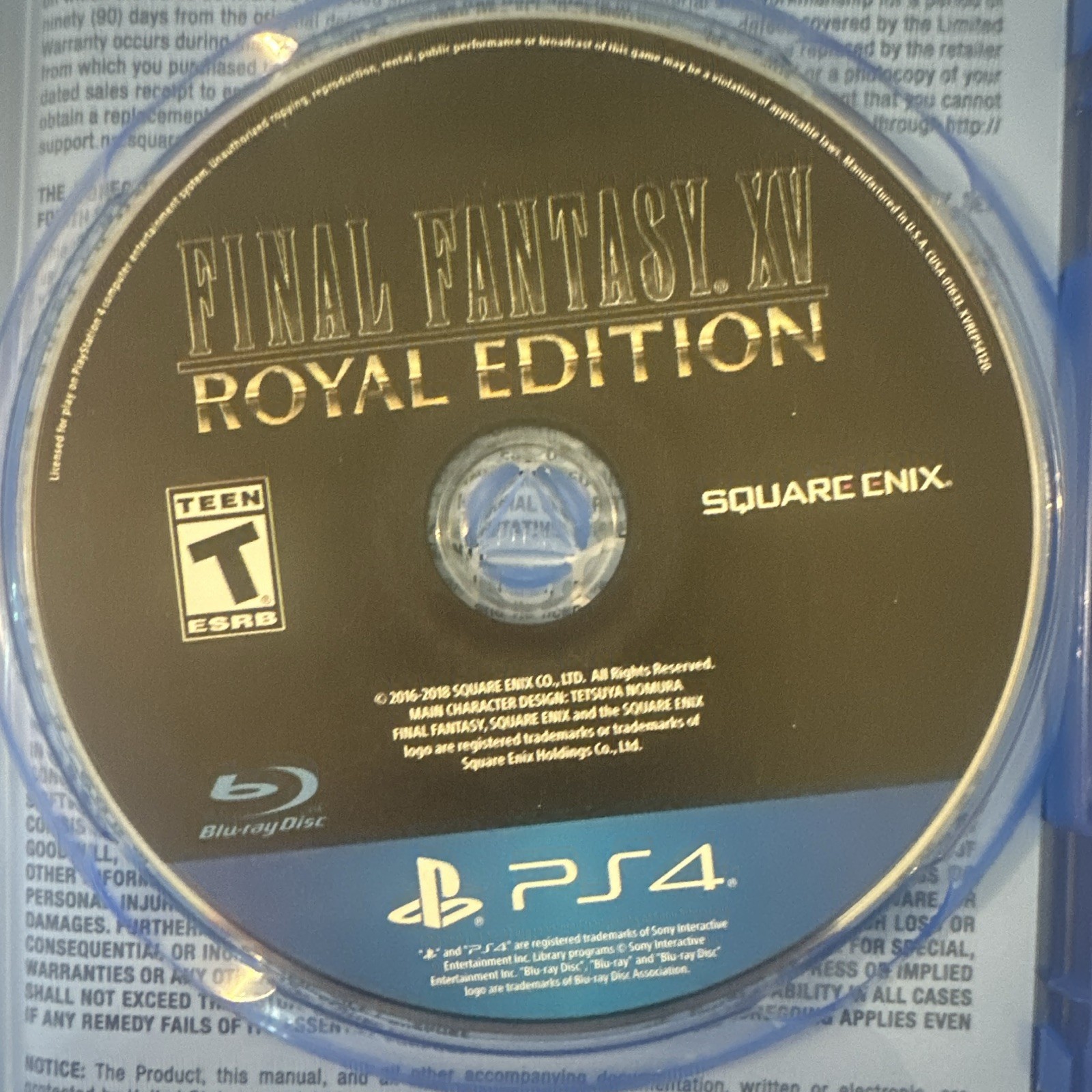 Final Fantasy XV Royal Edition PS4 – Excellent w/ Verified Royal Pack!
