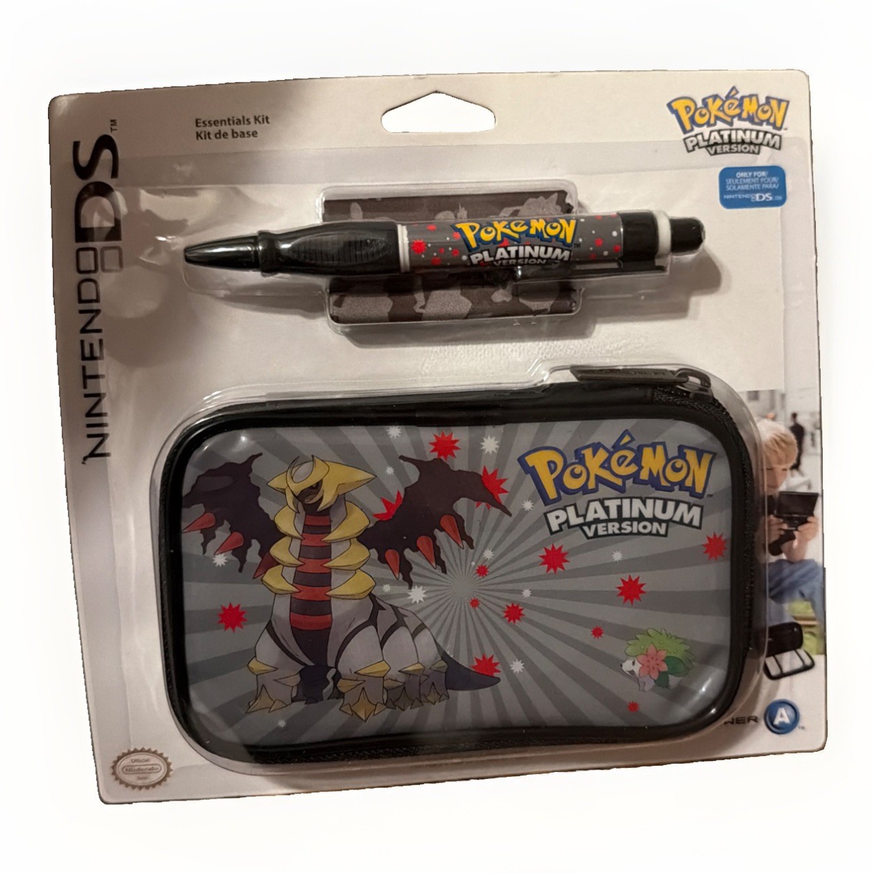 2009 Nintendo DS Pokemon Platinum Version Essential Kit New, SEALED!