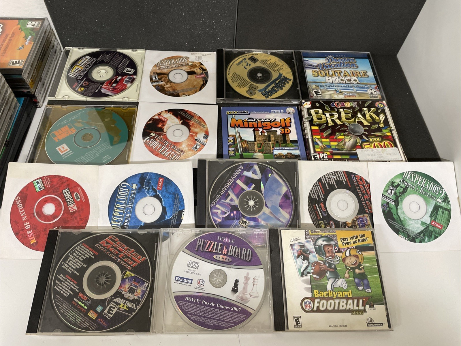 Wholesale Lot of 62 PC Games 2000’s Y2K 1990s- Most Discs in great shape!
