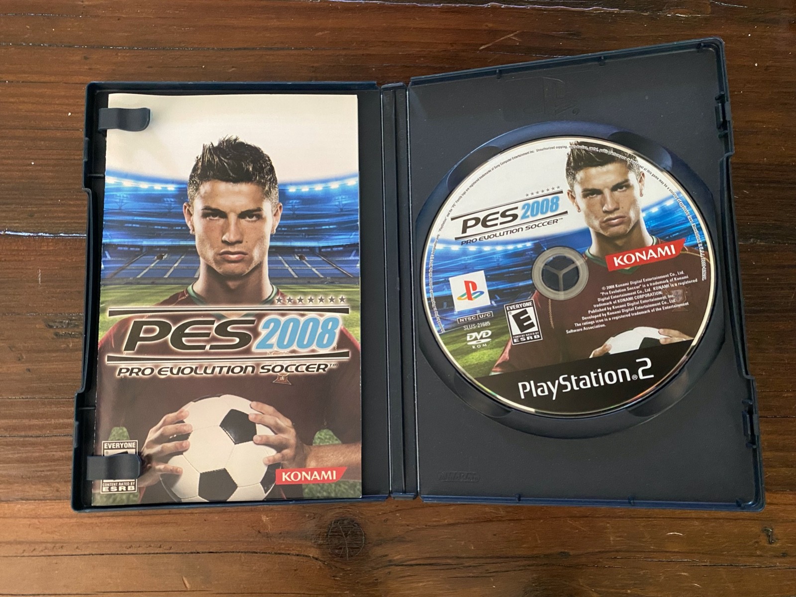 Pro Evolution Soccer 2008 (Sony PlayStation 2, 2008) CIB CR7