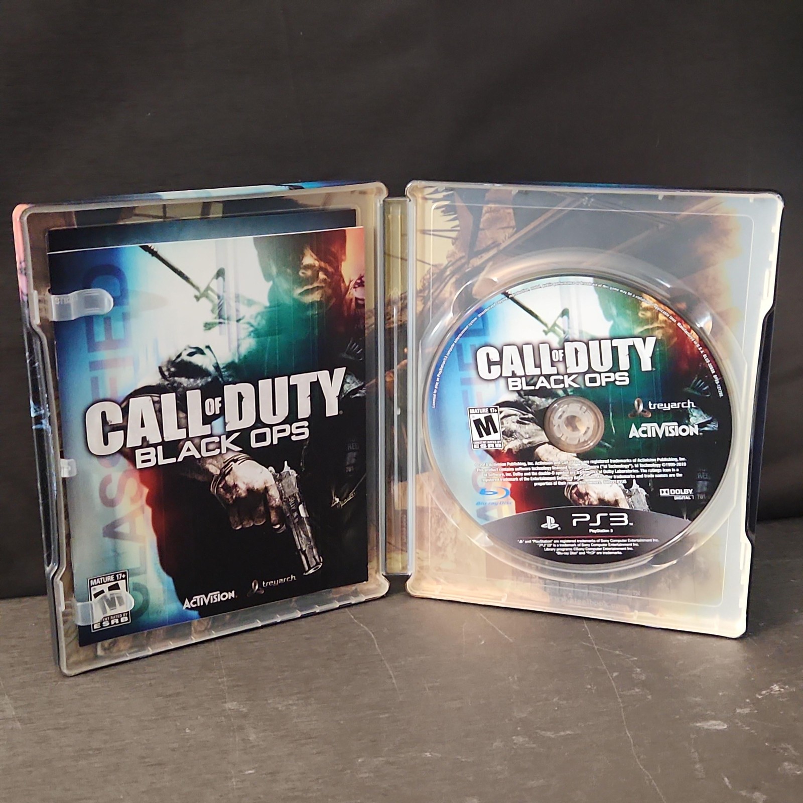 Call Of Duty Black Ops Sony PlayStation 3 PS3 Game SteelBook CIB