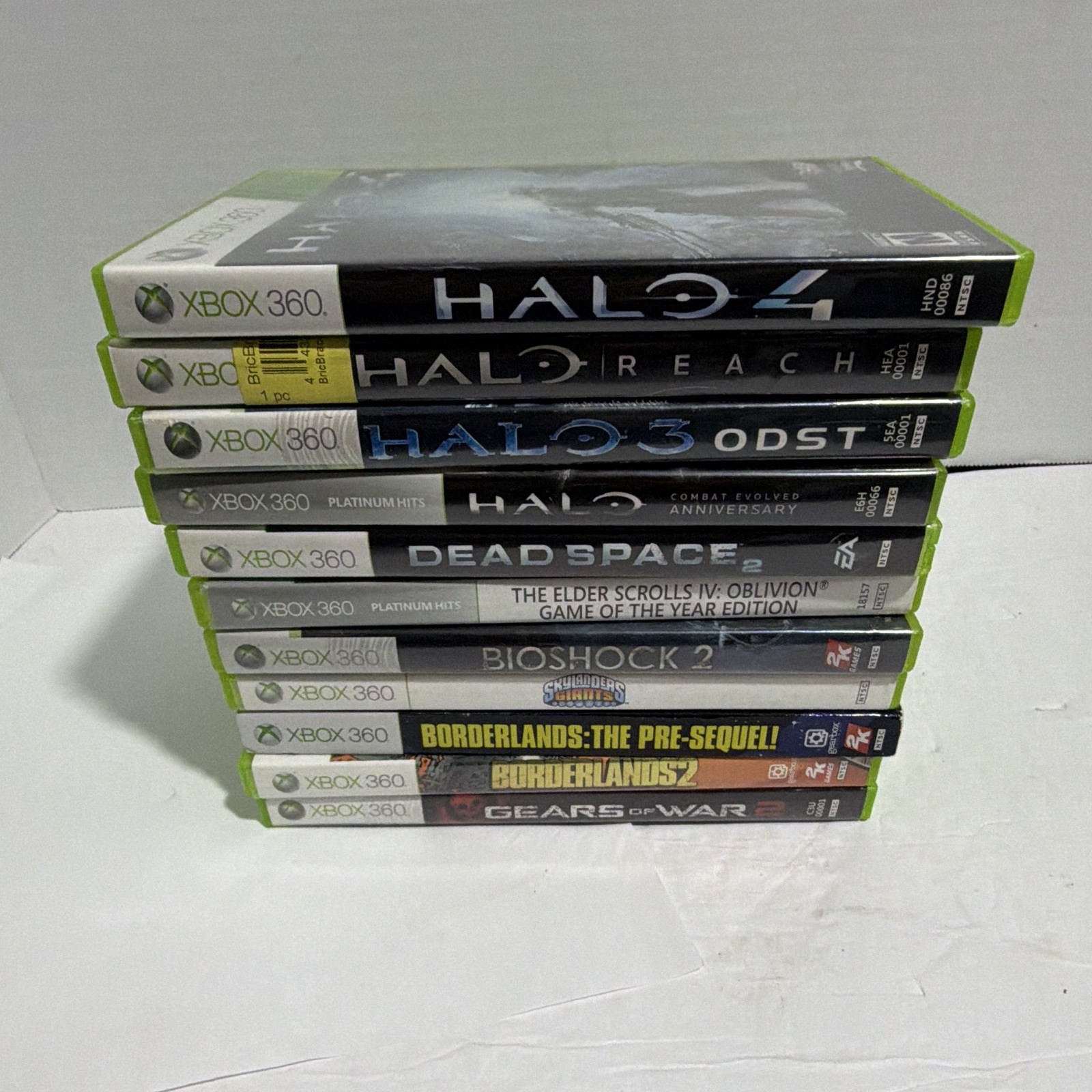 Xbox 360 lot of 11 games Microsoft Studios Halo Series Video Game