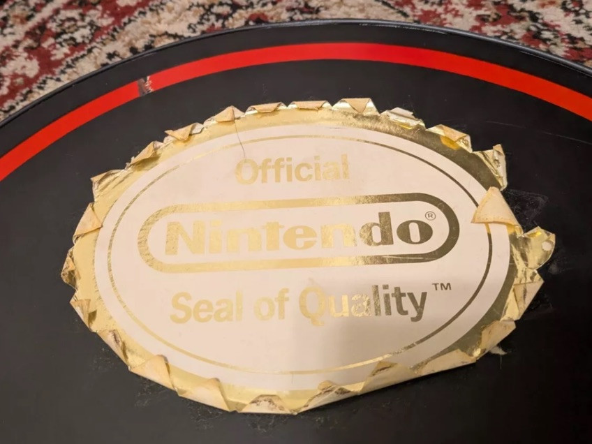 Nintendo NES World of Nintendo Display Sign Promotional Promo SNES Standee Mario