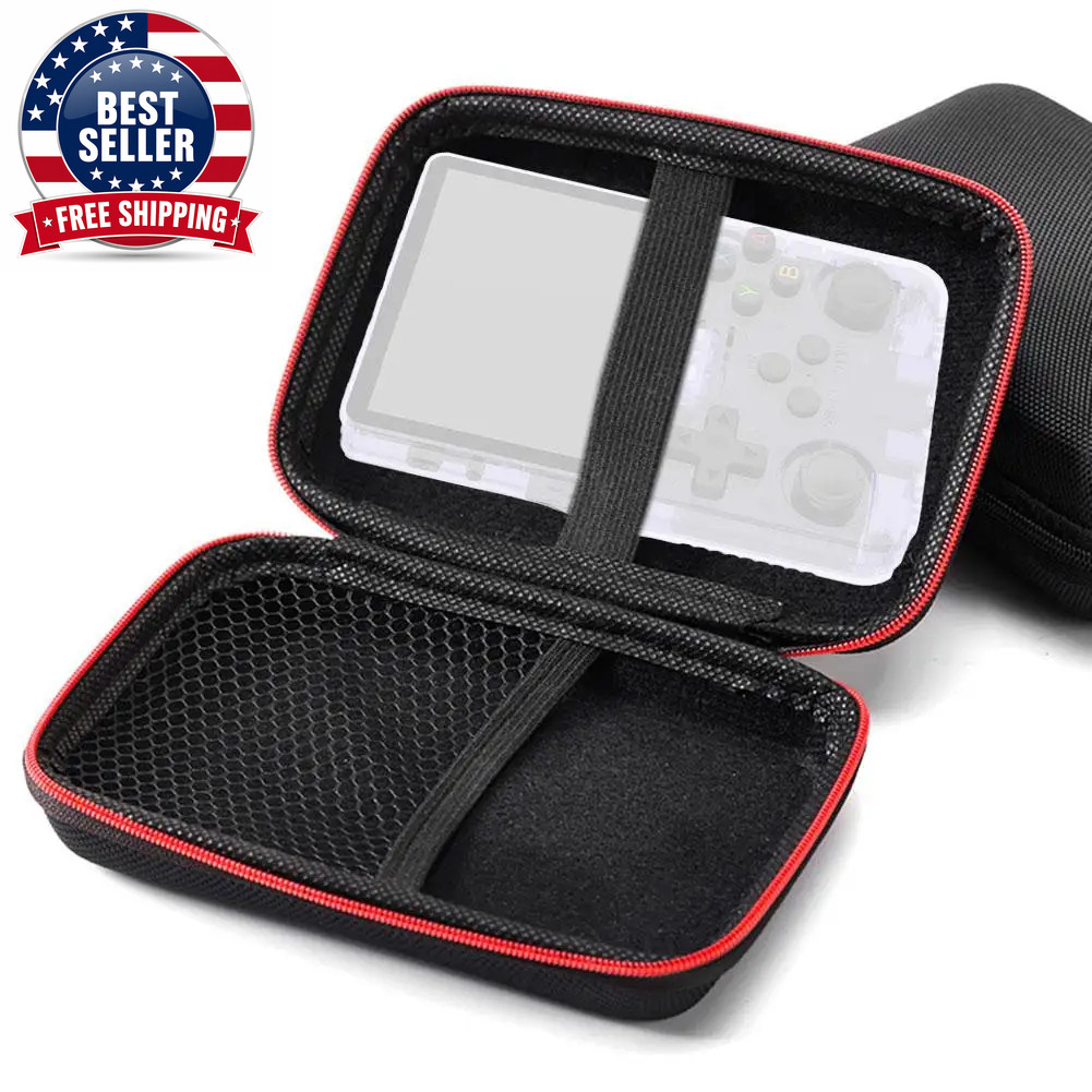 For R36S / R35S Game Console Storage Bag EVA Hard Shockproof Protective Case Car