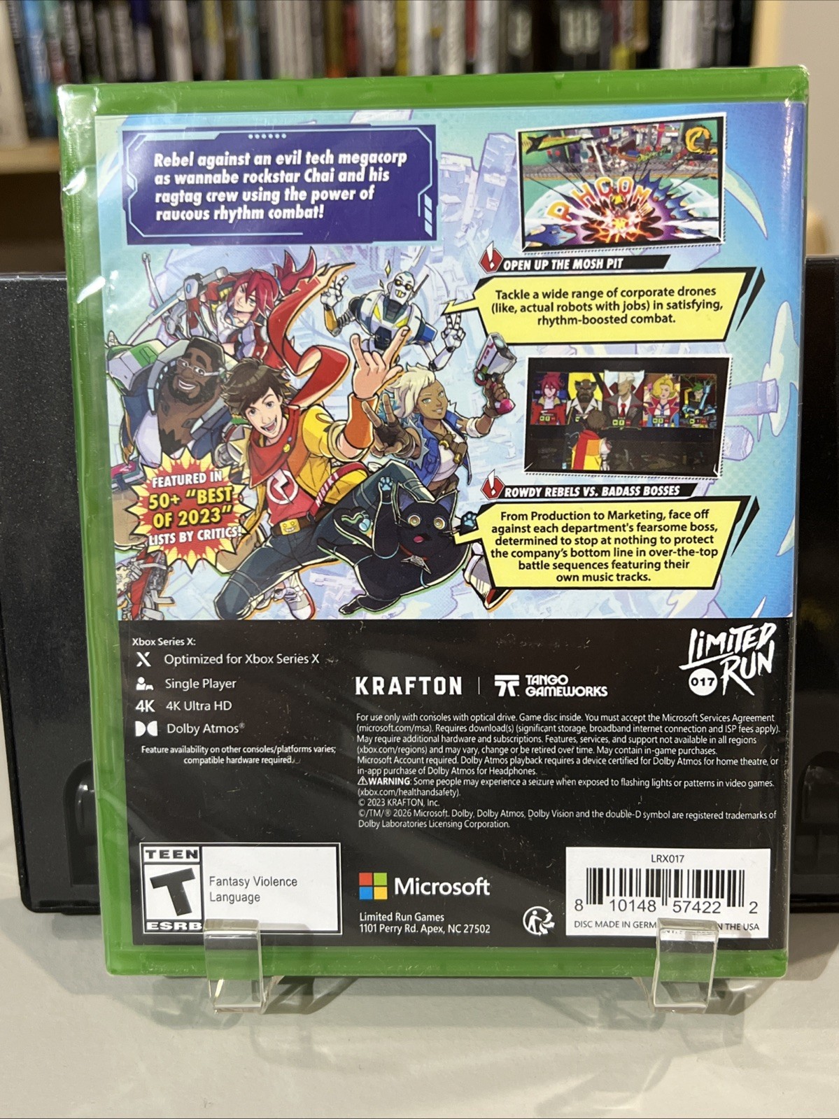 Hi-Fi RUSH Rhythm Edition Xbox Series X Limited Run ESRB New Sealed