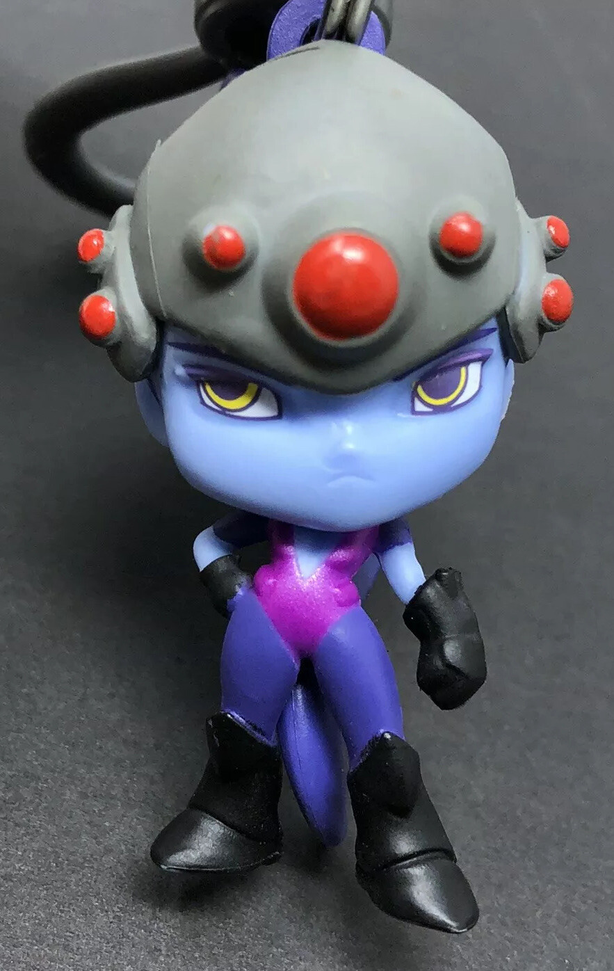 Blizzard Blizzcon OVERWATCH WIDOWMAKER BACKPACK HANGER Keychain Clip Figure Rare