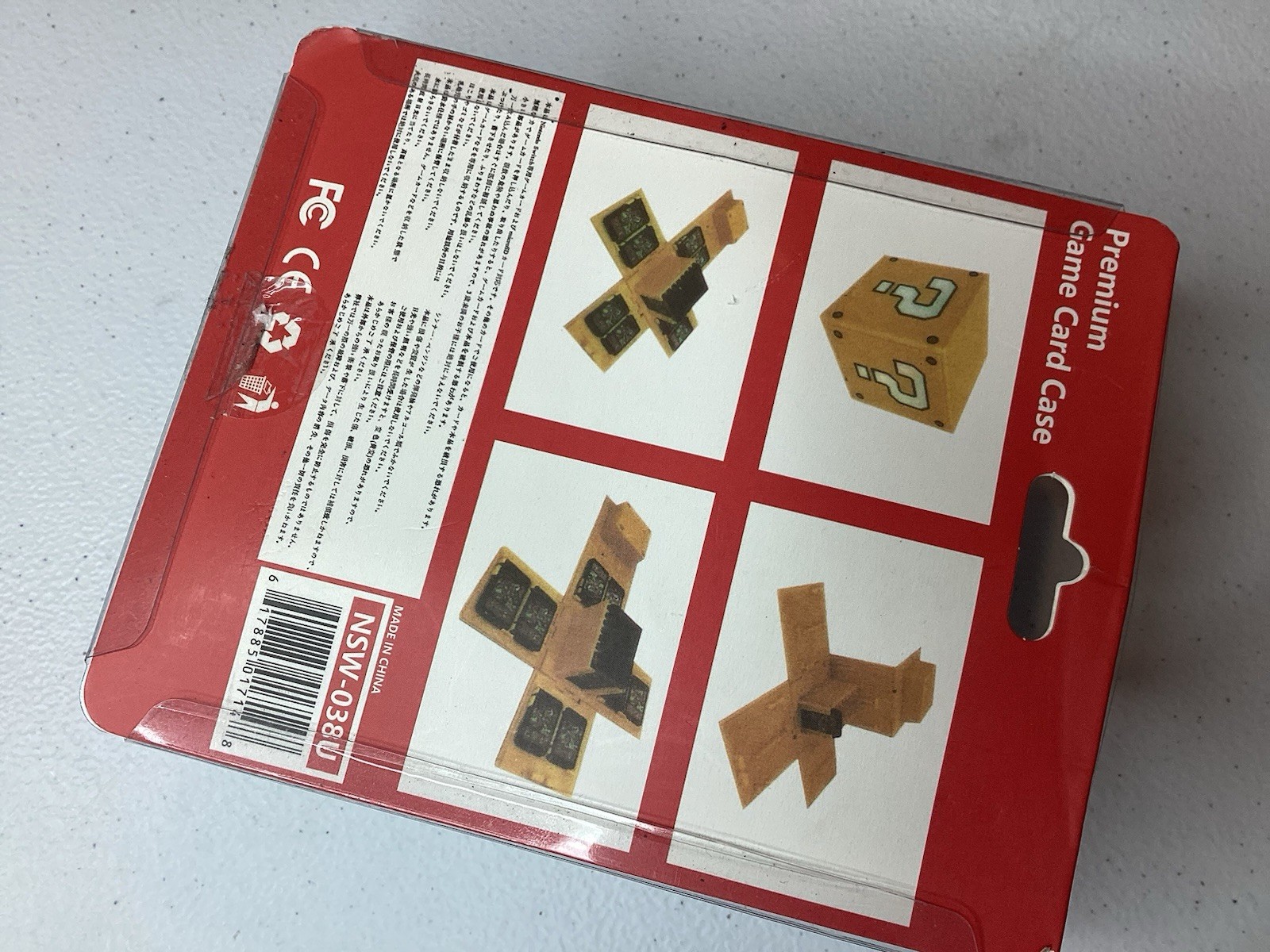 Super Mario Bros. Nintendo Switch Video Premium Game Card Case